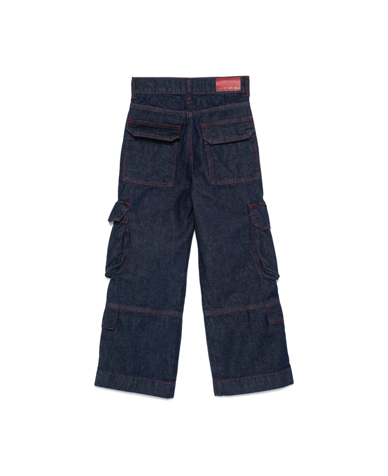 MSGM Jeans Cargo - Blue