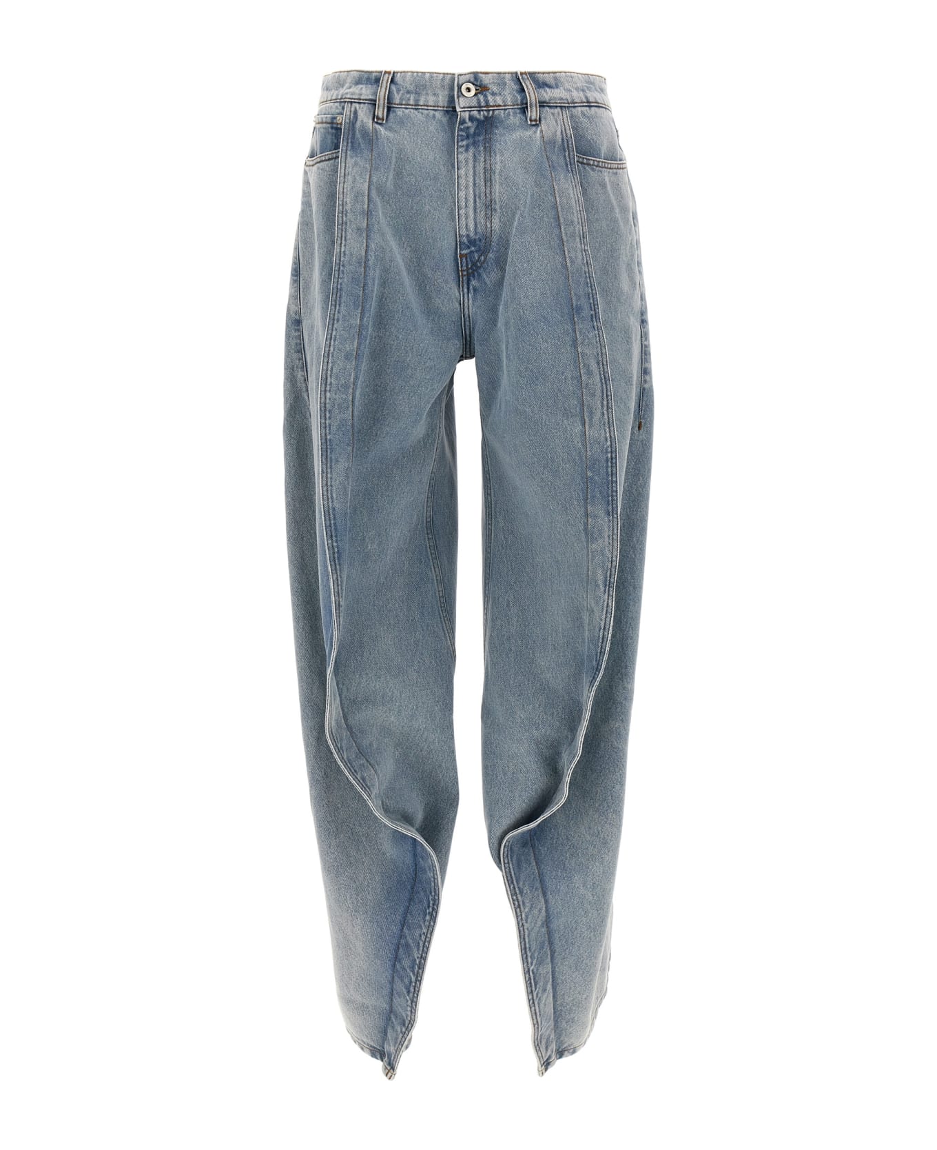 Y/Project 'evergreen Banana' Jeans - Light Blue