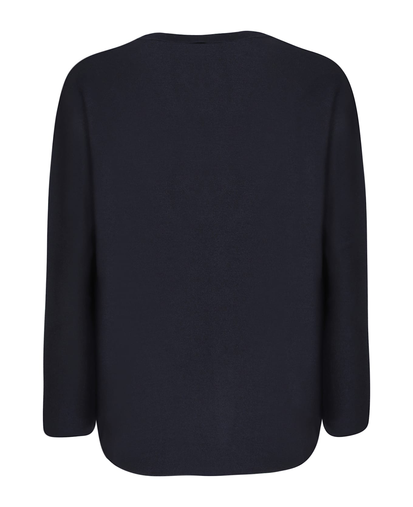 Lardini Wool And Silk Blue Cardigan - Blue