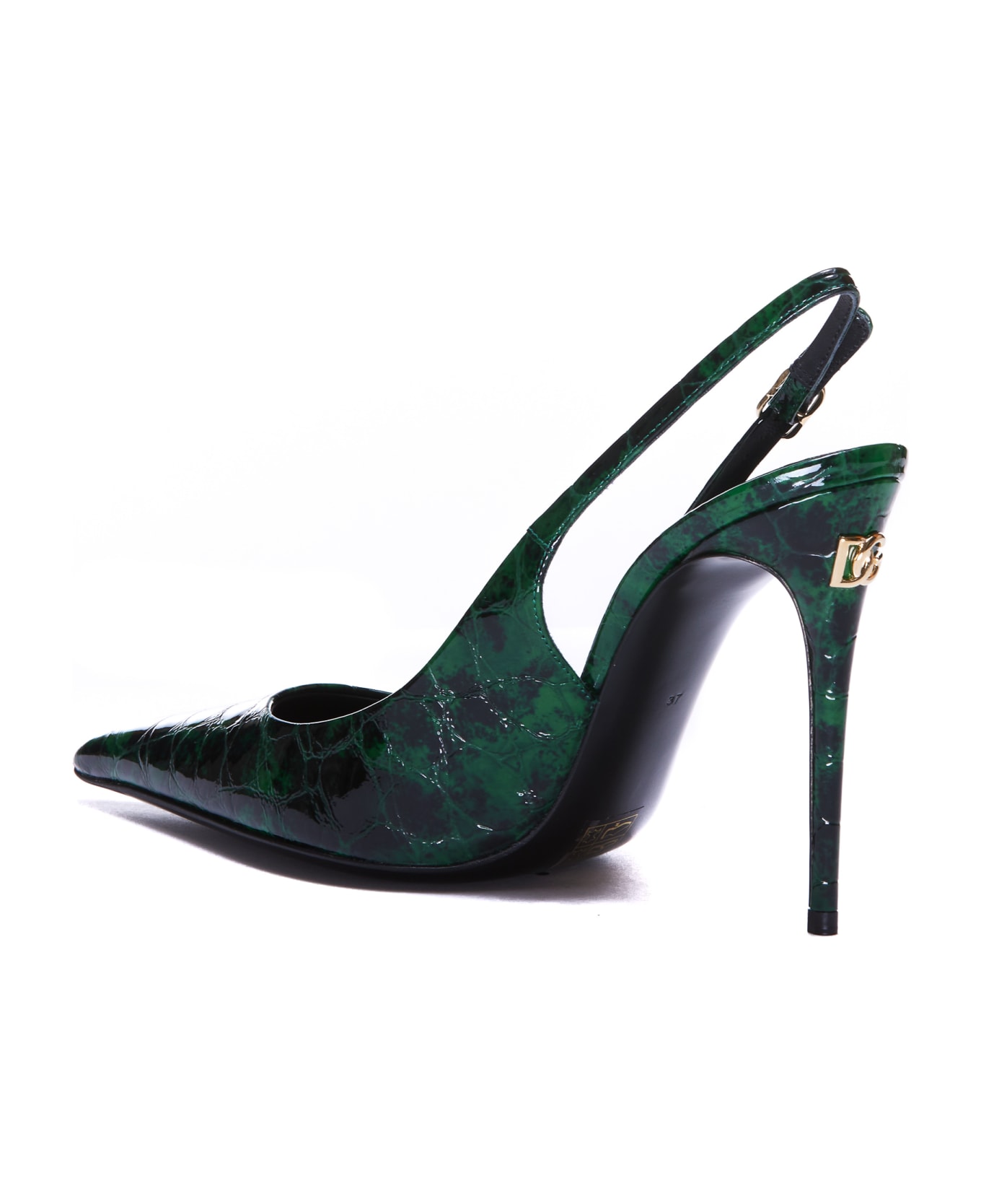 Dolce & Gabbana Drago Slingback - Verde