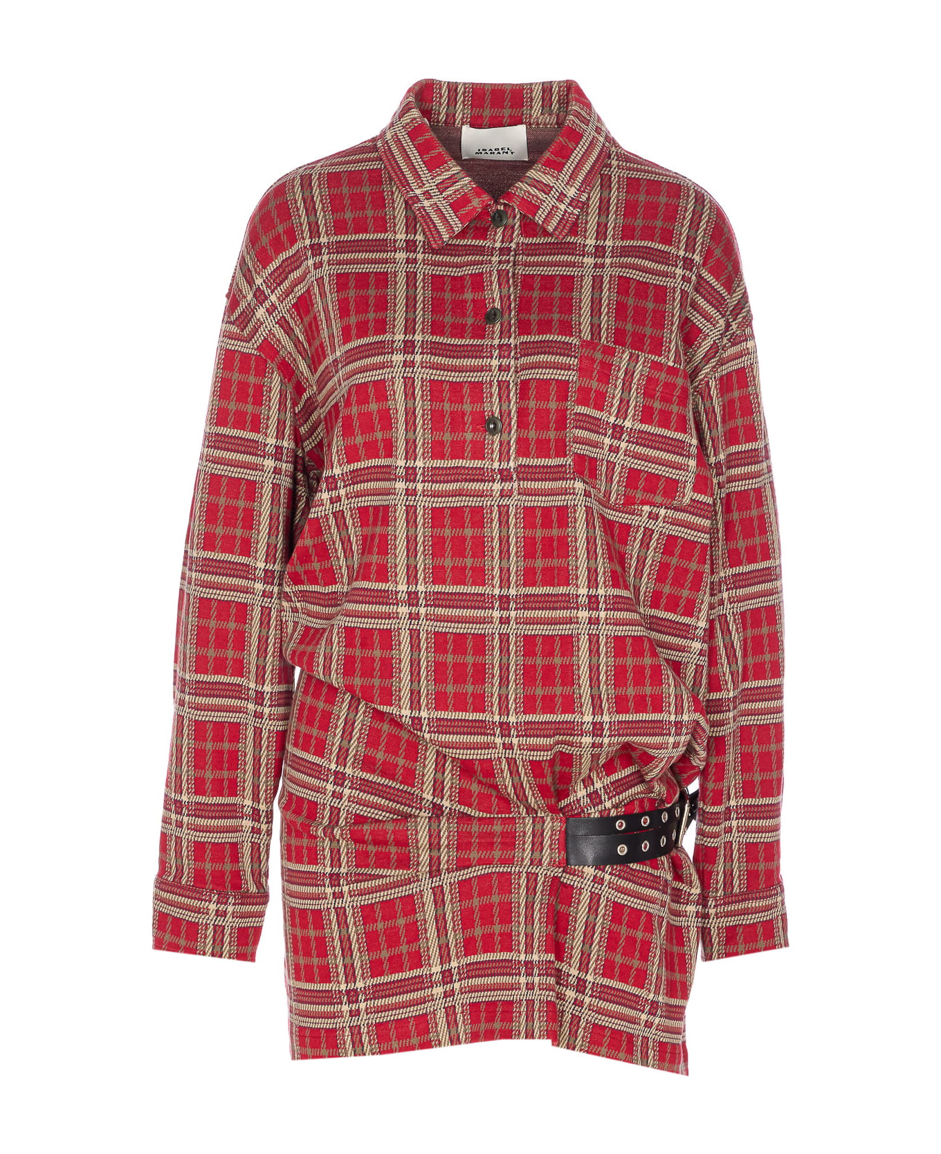 Isabel Marant Blandia Dress - Red
