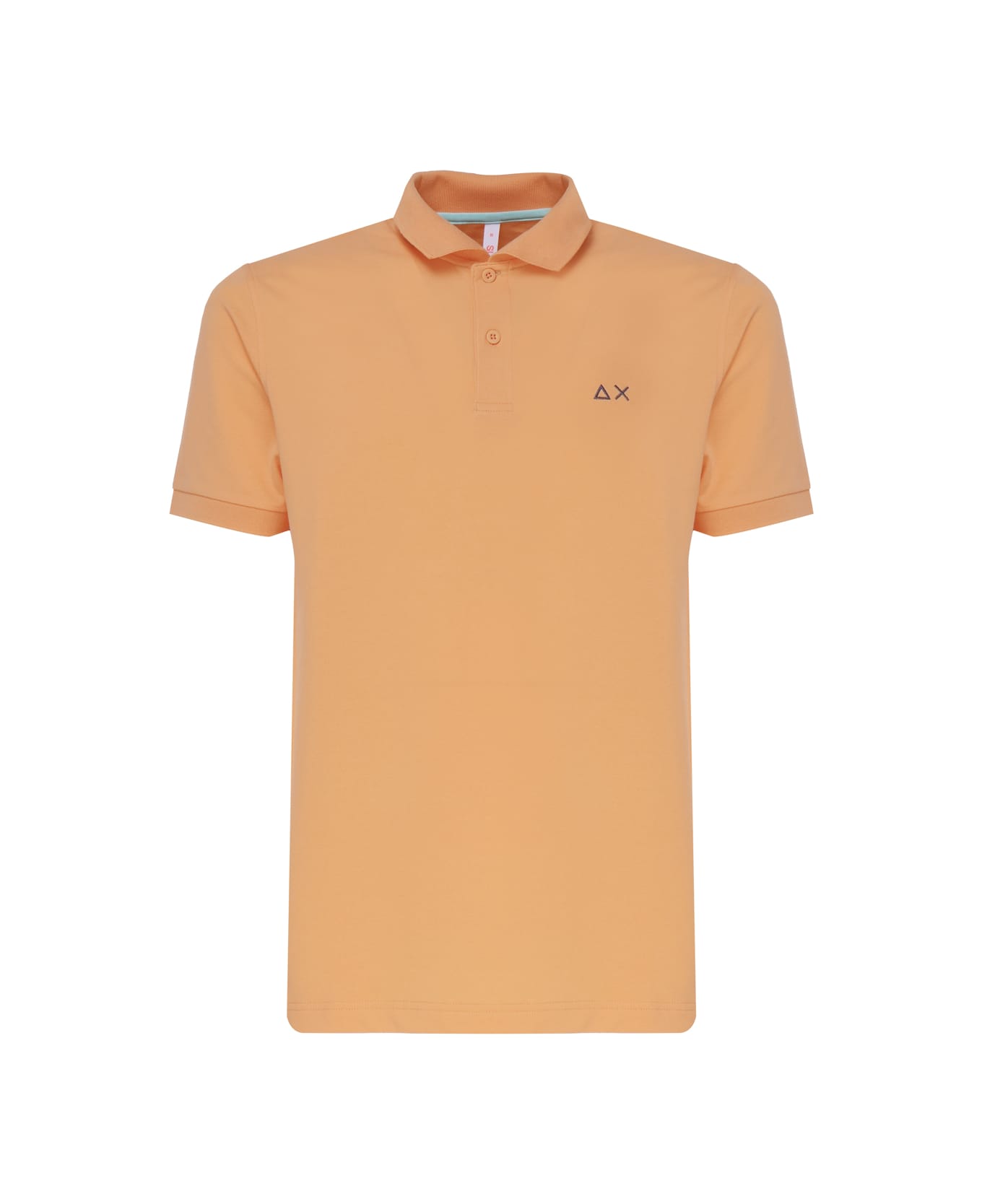 Sun 68 Polo T-shirt In Cotton - Orange