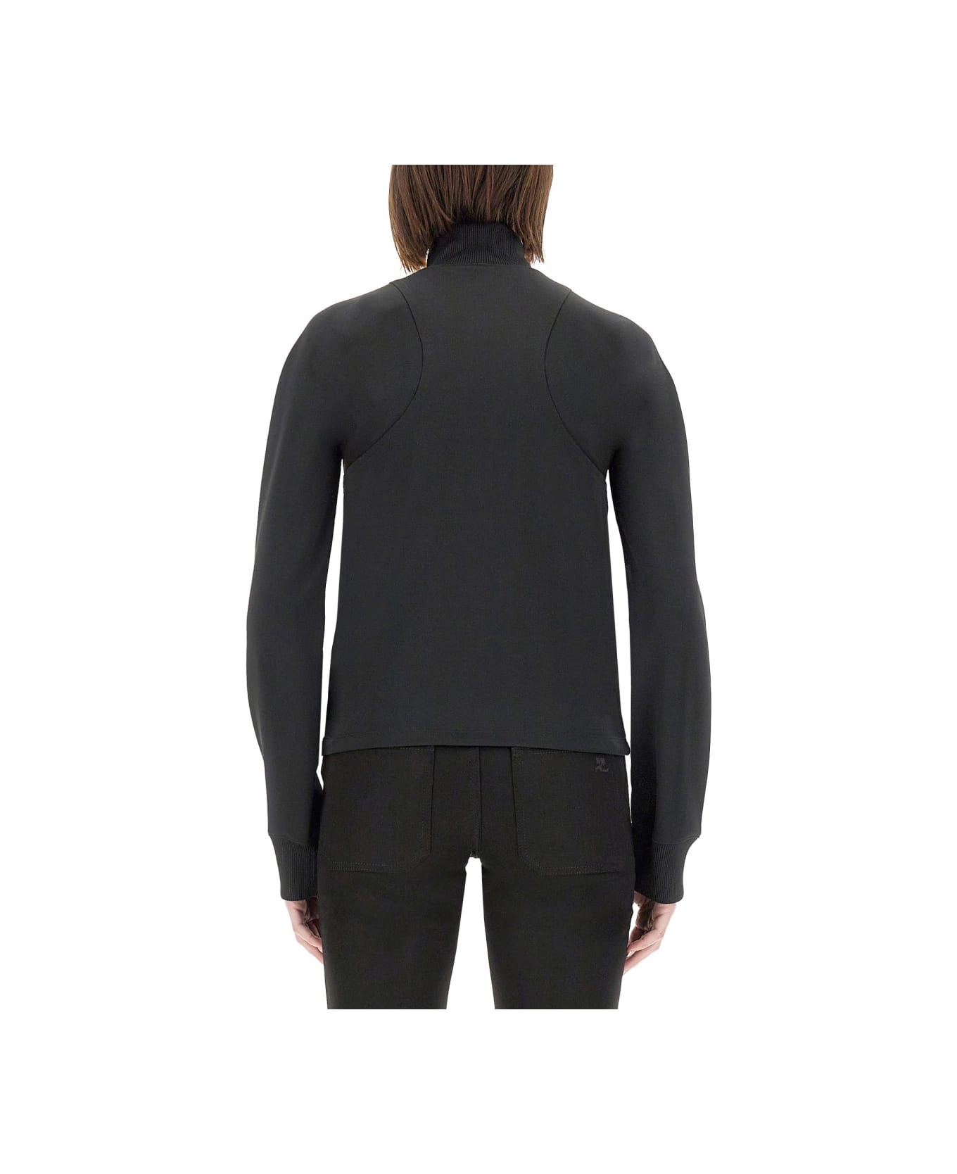 Courrèges Interlock Scuba Jacket - BLACK ジャケット