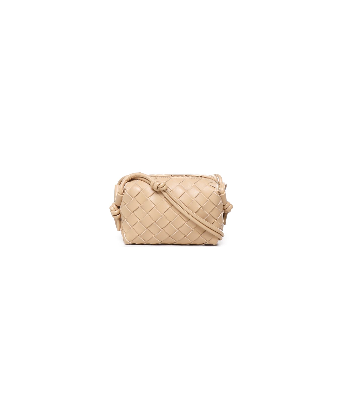 Bottega Veneta Candy Loop Camera Bag - Beige