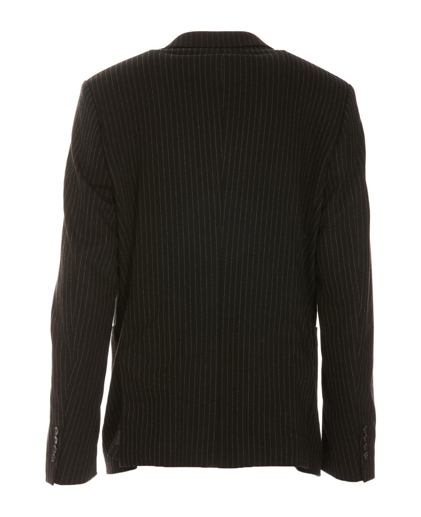 Dolce & Gabbana Striped Jacket - BLACK