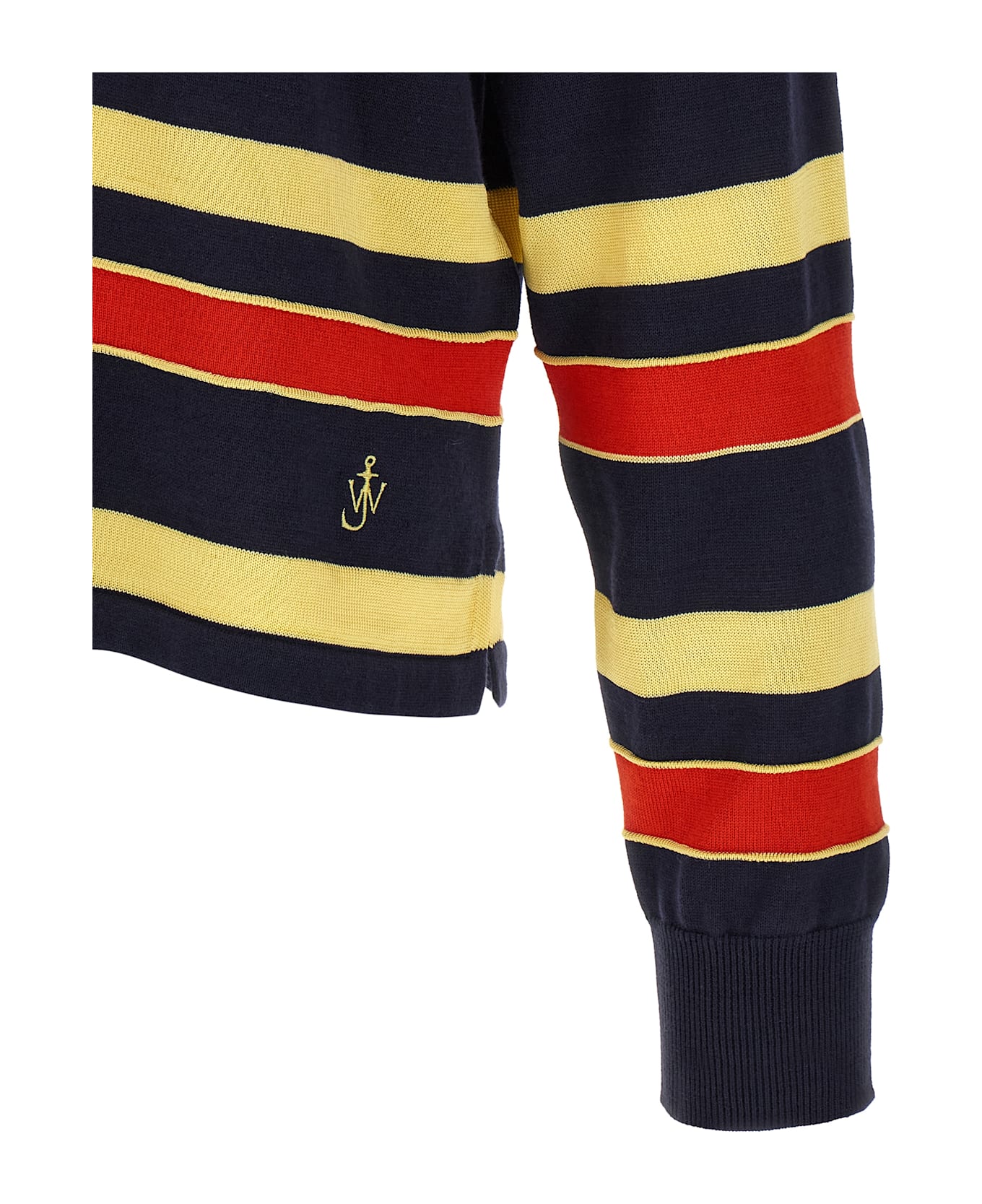 J.W. Anderson Knitted Polo Shirt - Multicolor