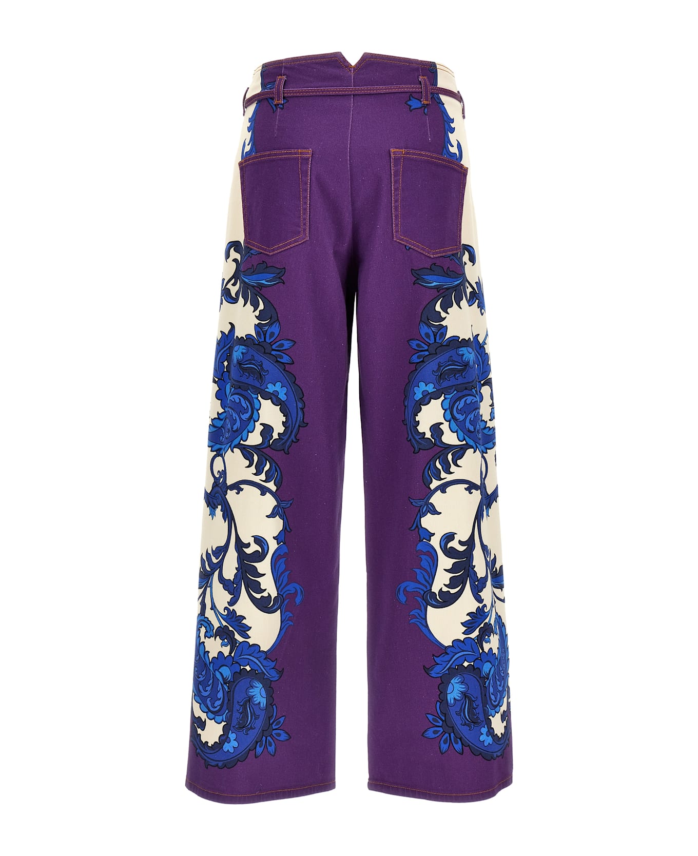 Etro High-waisted Denim Jeans - Purple