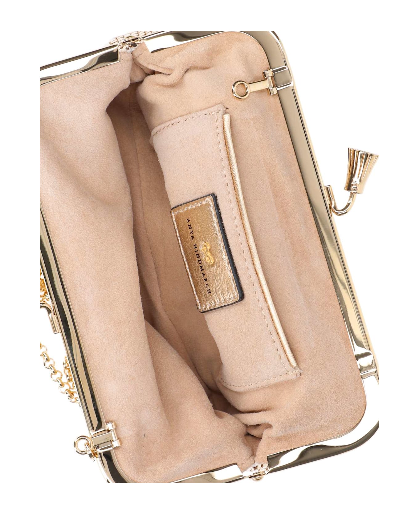 Anya Hindmarch 'maud' Pouch - Gold