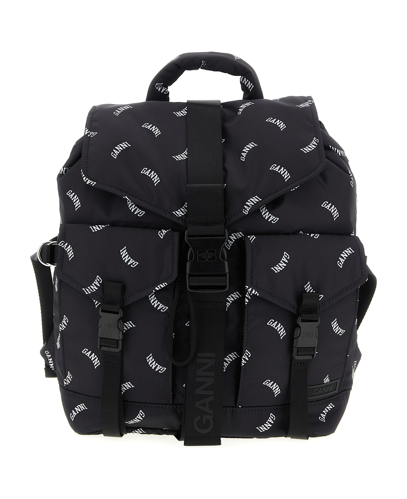 Ganni 're-tech' Backpack - Black  