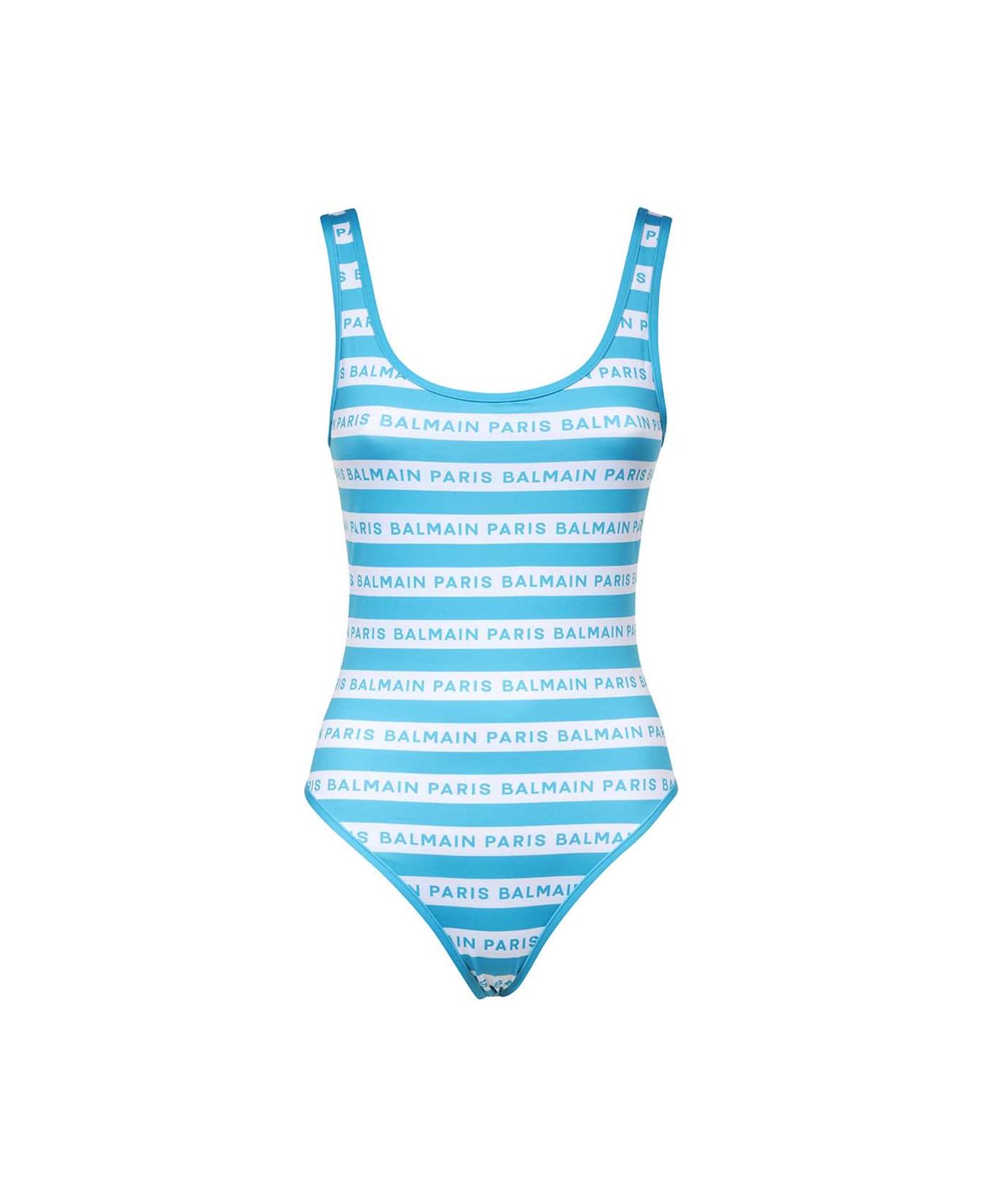 Balmain One-piece Swimsuit - blue