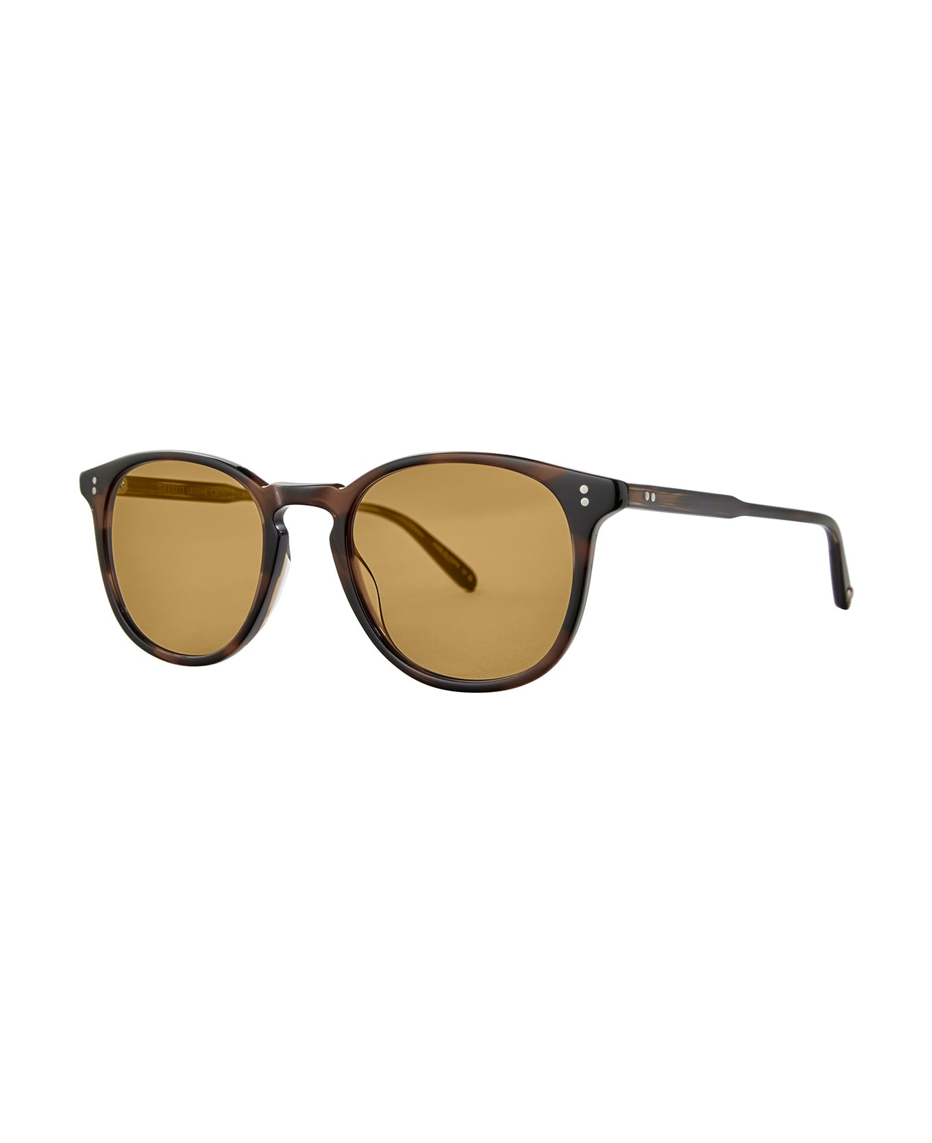 Garrett Leight Kinney Sun Spotted Brown Shell Sunglasses - Spotted Brown Shell