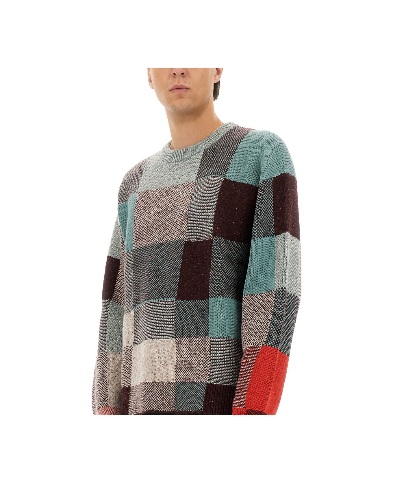 PS by Paul Smith Patchwork Knitting - MULTICOLOUR
