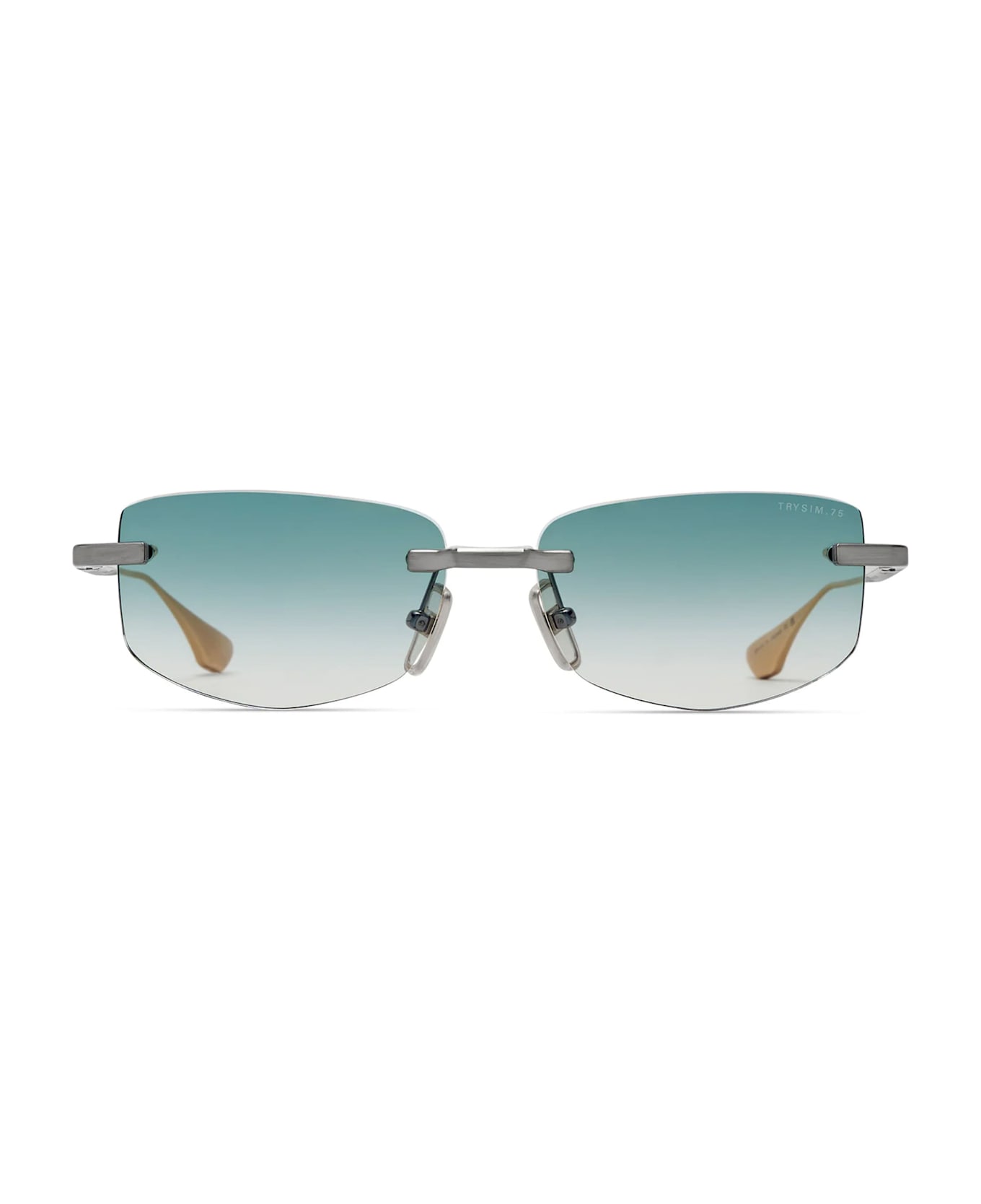 Dita Trysim.75 - Antique Silver / White Gold Sunglasses - Silver