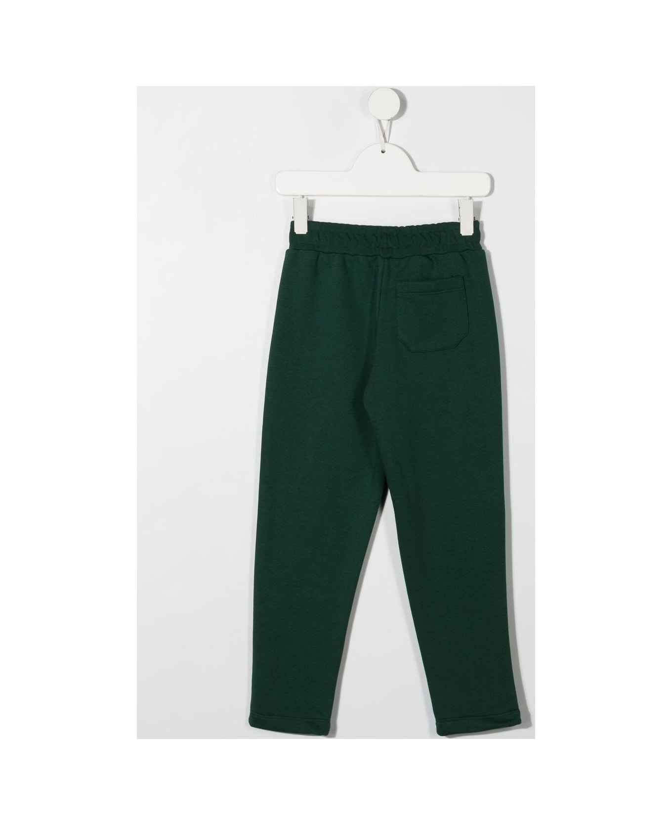 Golden Goose Green Cotton Track Pants - Verde