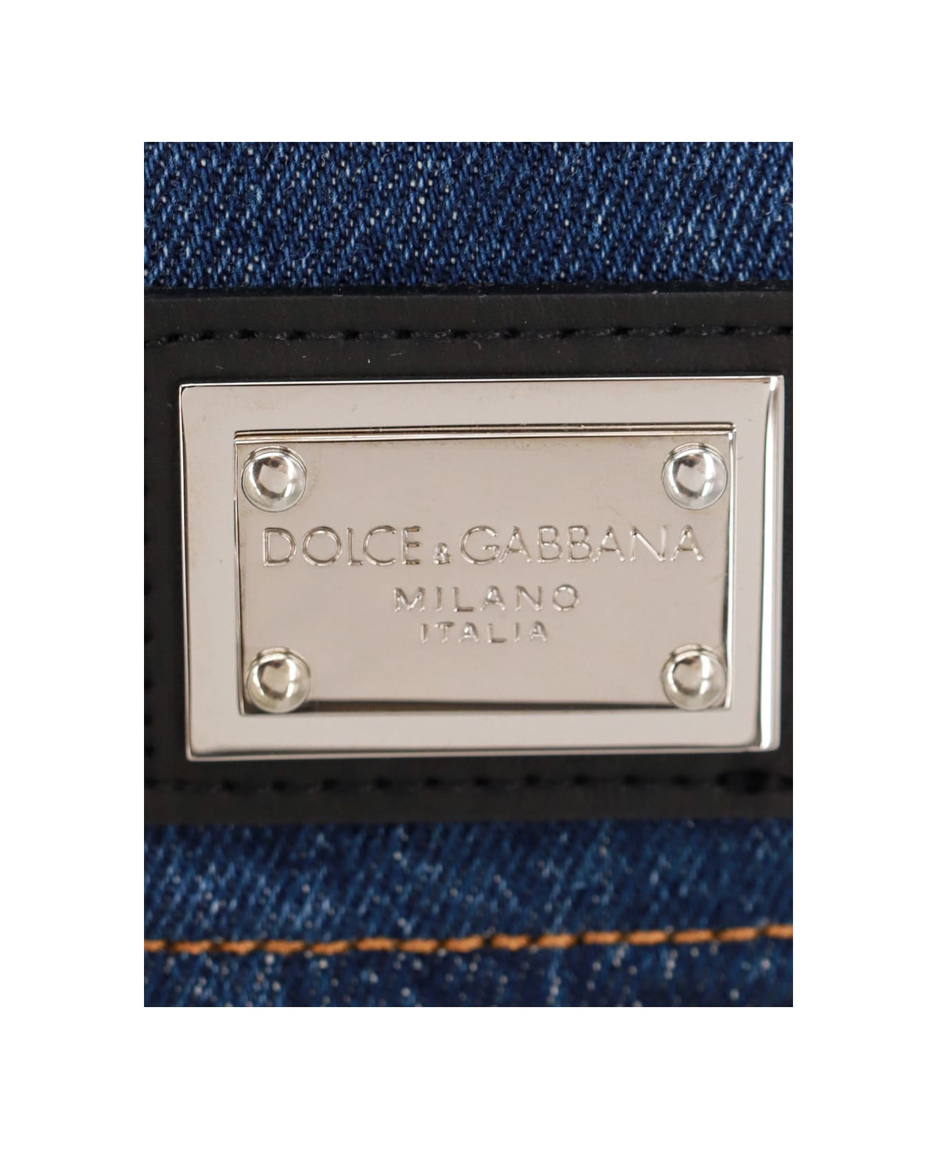 Dolce & Gabbana Denim Bustier - Blue