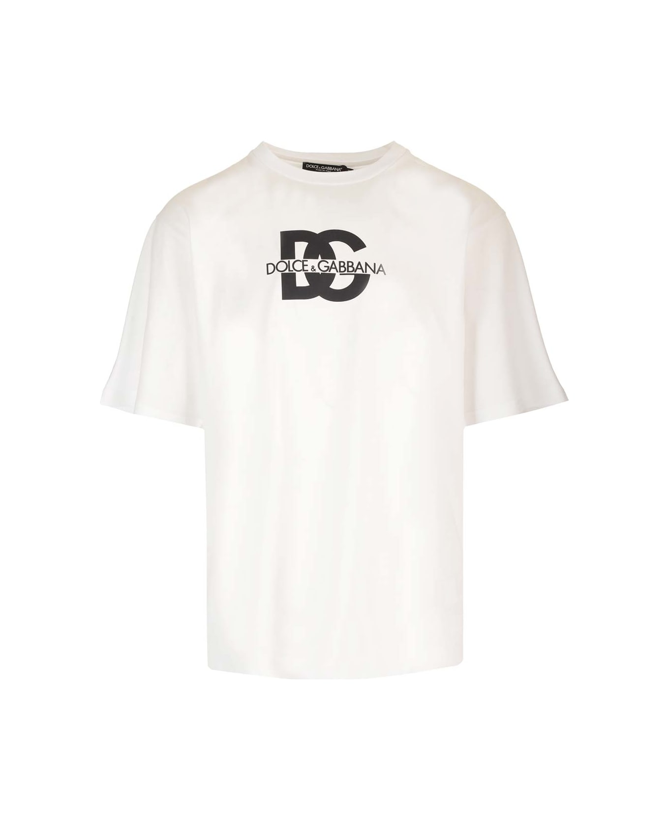 Dolce & Gabbana T-shirt Over - Bianco Ottico