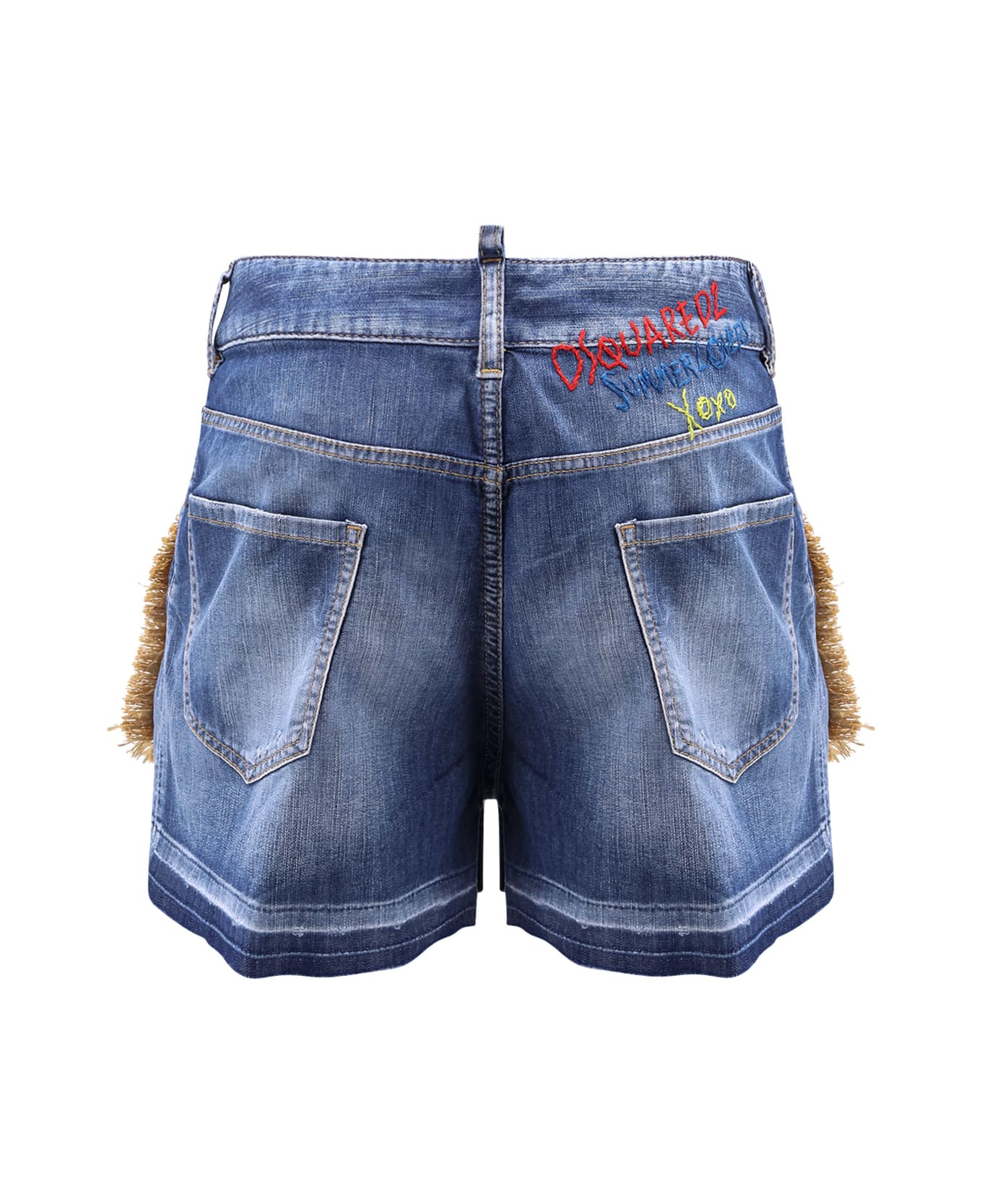 Dsquared2 Summer Lovers Denim Shorts - Blue ショートパンツ