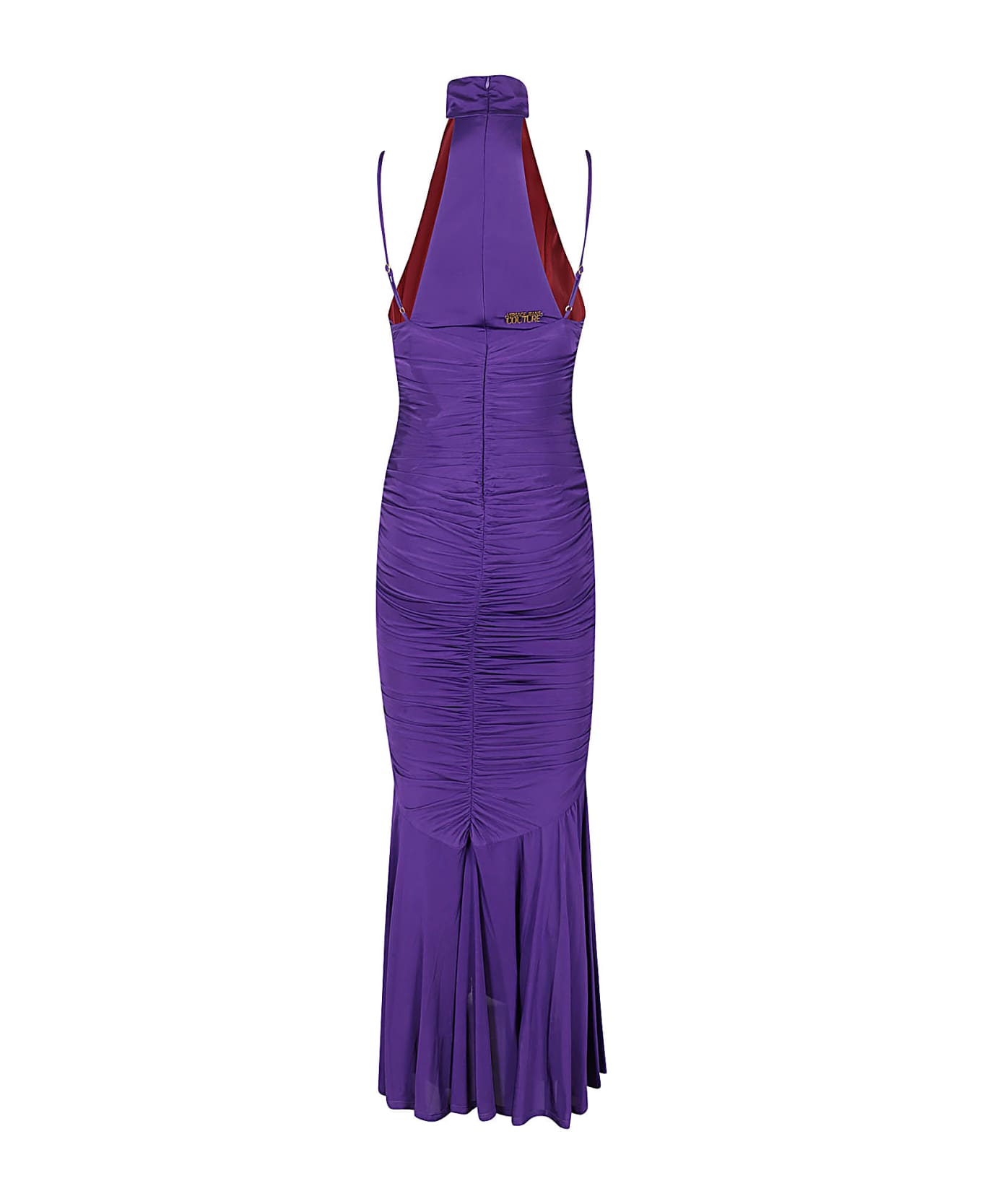 Versace Jeans Couture Organzino Dress - Purple ワンピース＆ドレス