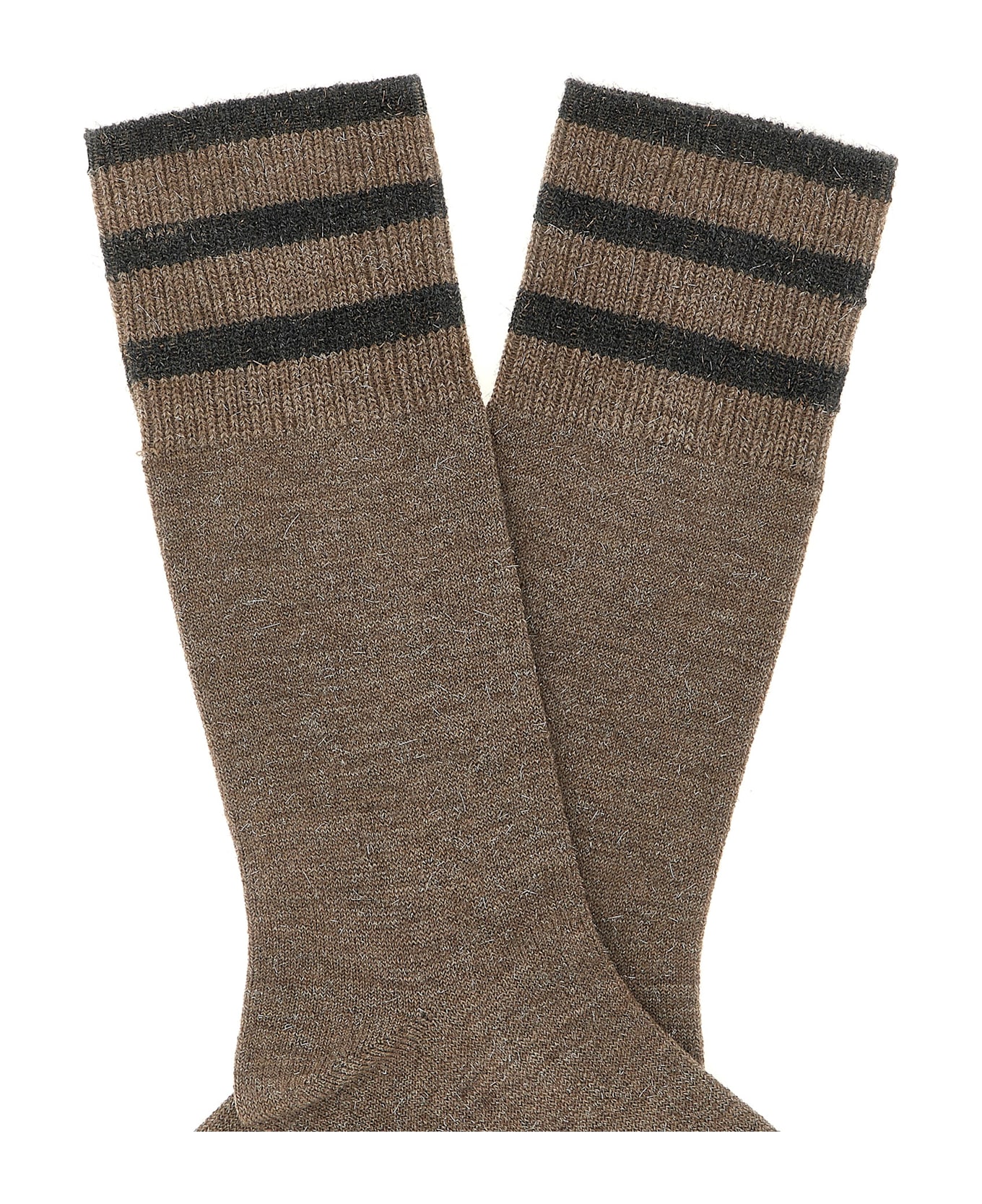 Brunello Cucinelli 
sparkling
 Socks - Beige
