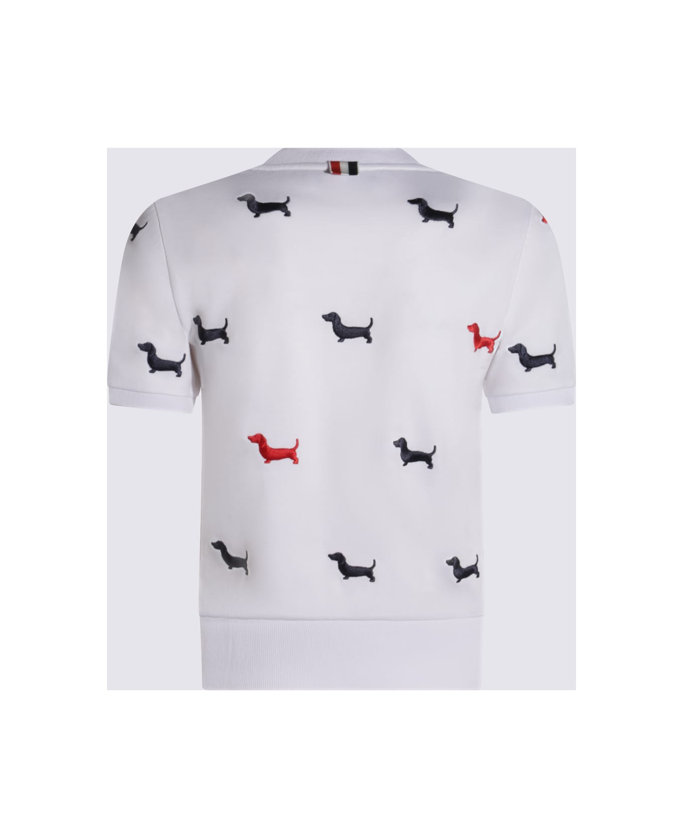 Thom Browne White Cotton T-shirt - White