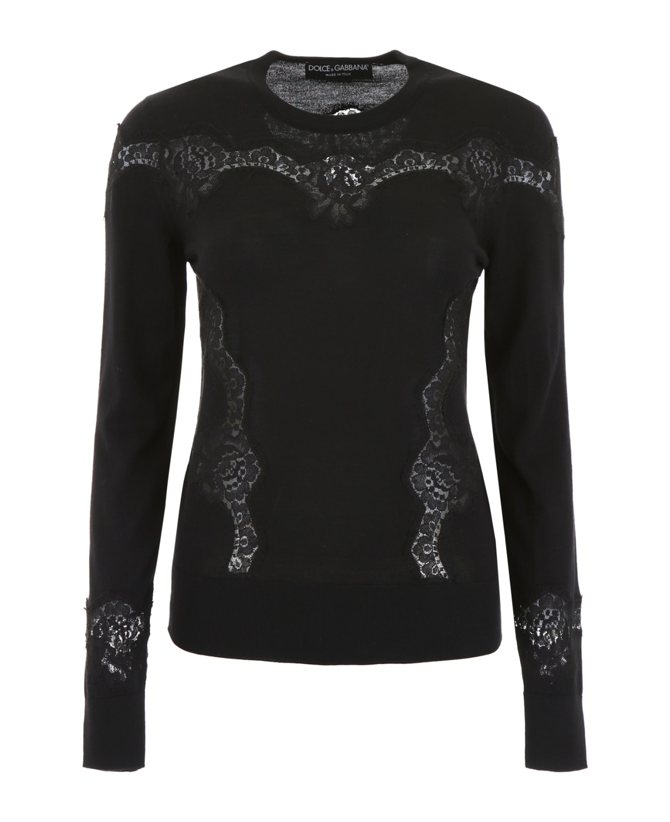 Dolce & Gabbana Pullover With Lace | italist