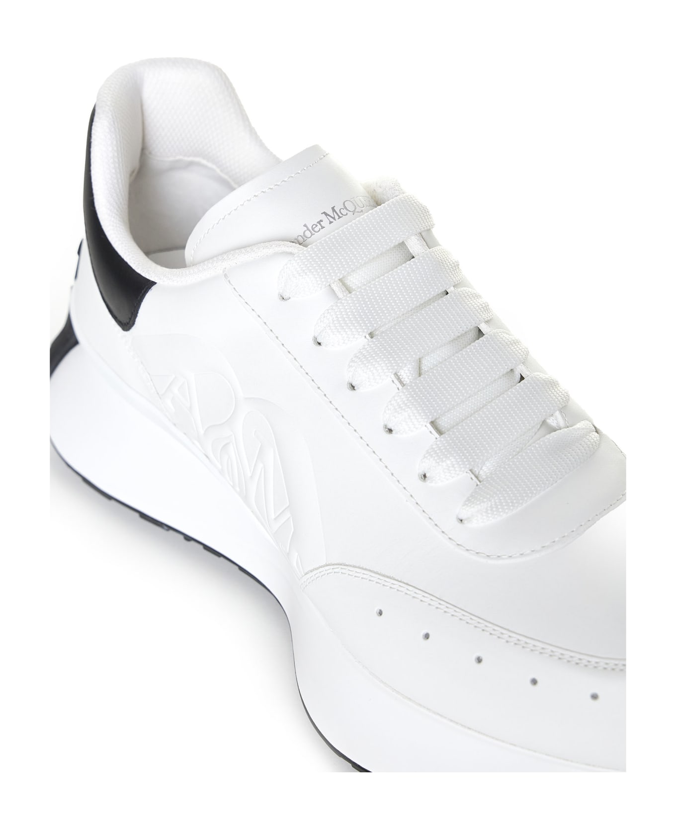 Alexander McQueen Sprint Runner Sneakers - White/black