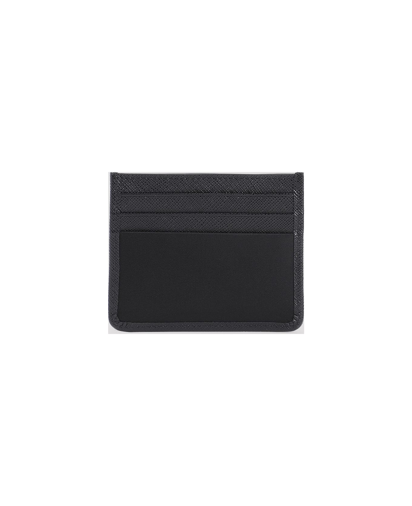 Prada Re-nylon Card Holder - Black