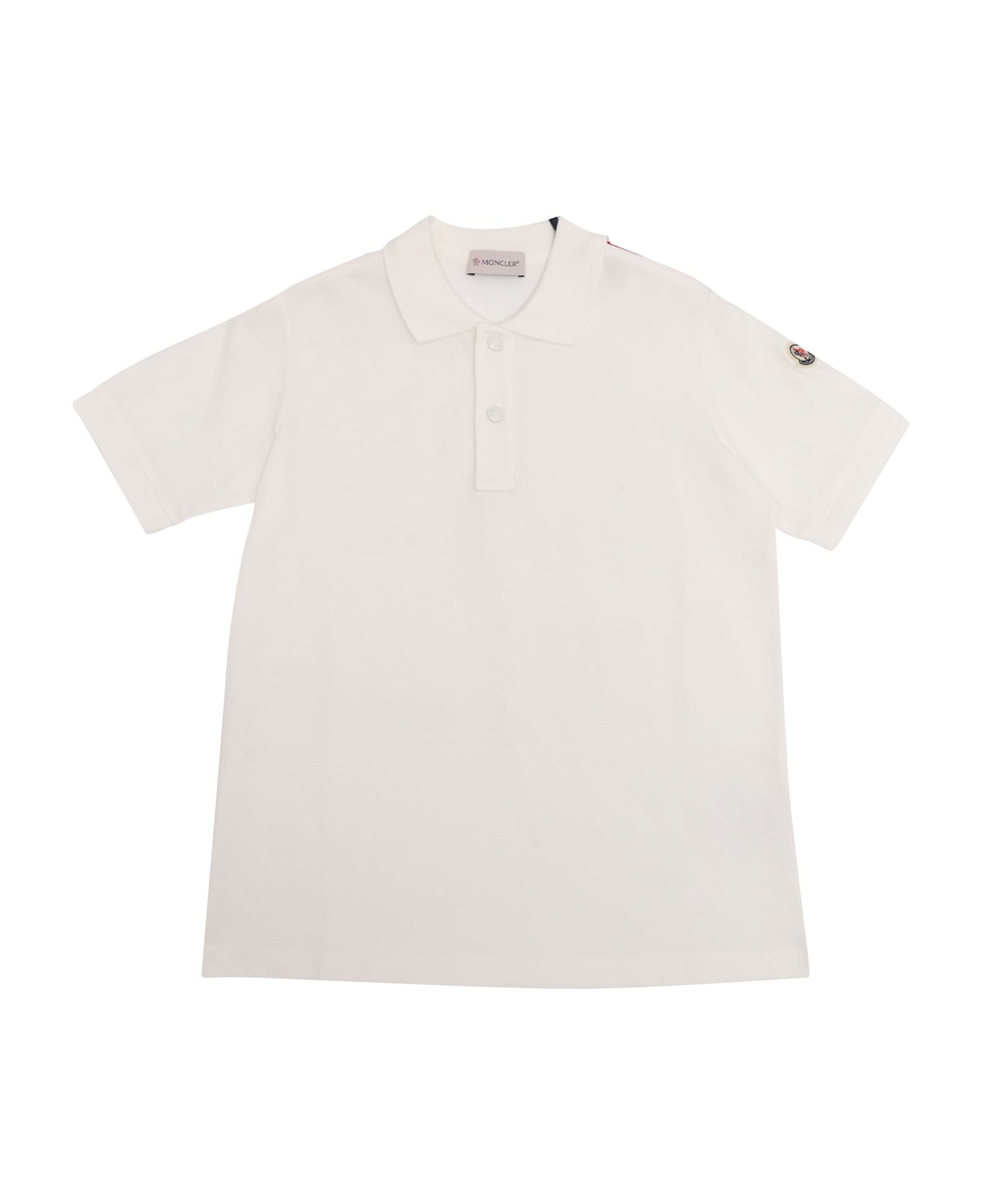 Moncler Ss Polo - BEIGE