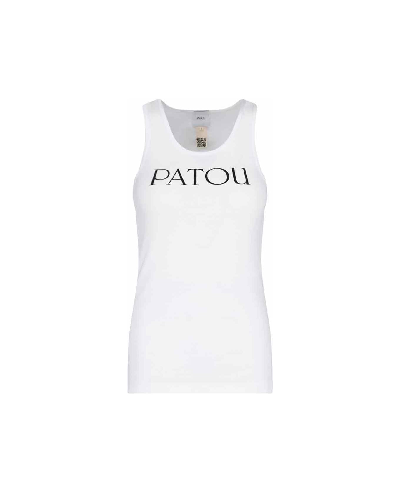 Patou Logo Top - White
