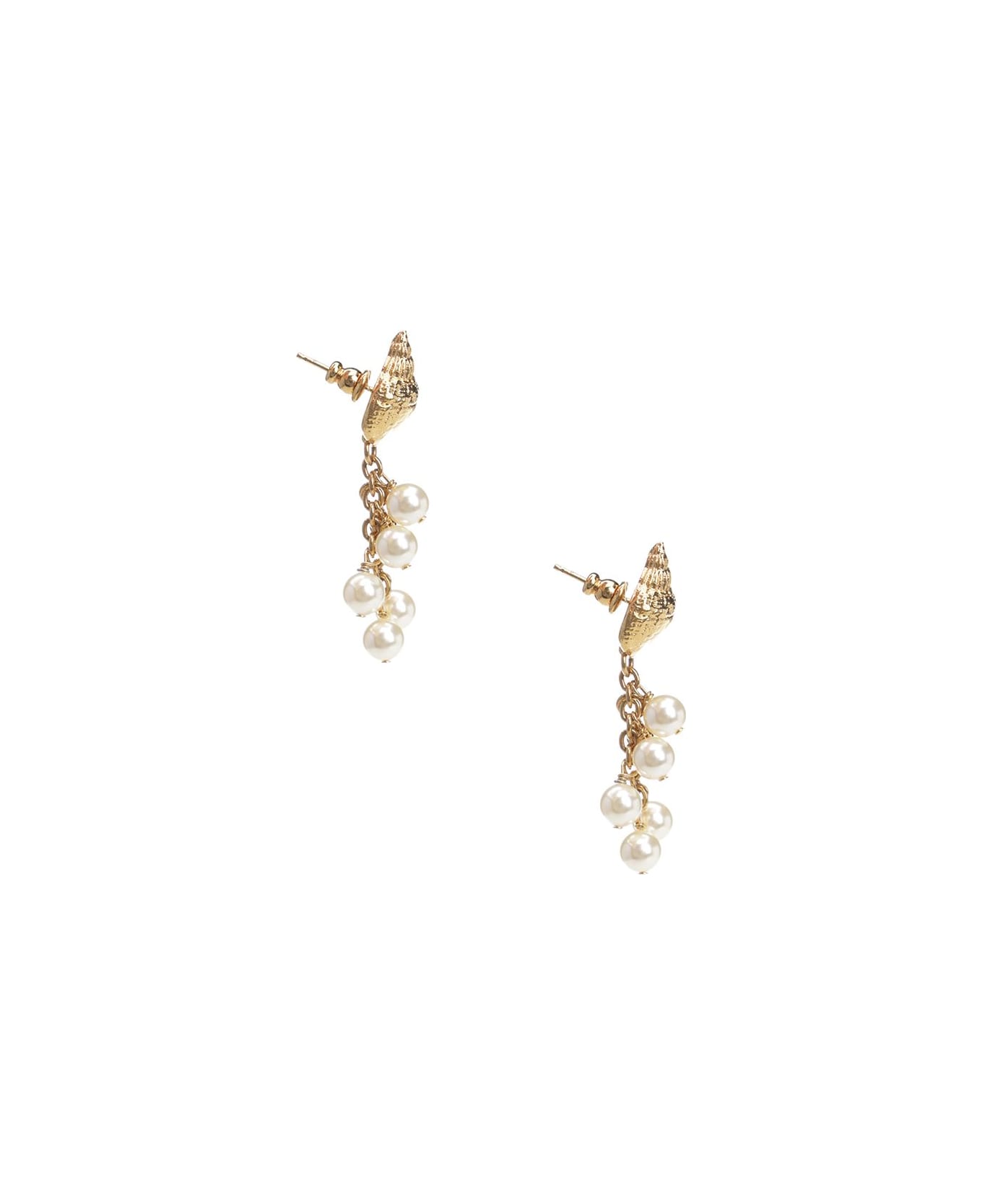 Chloé Erarrings With Shell - Gold