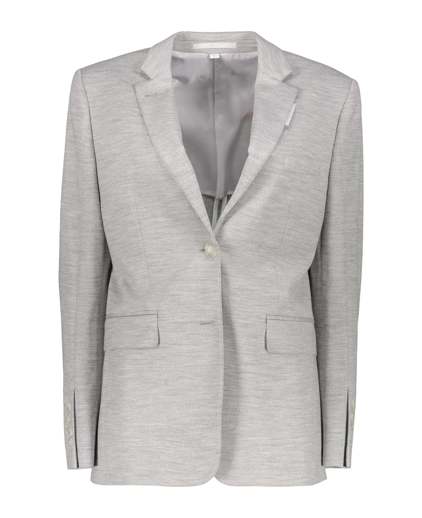 Burberry Single-breasted Two-button Blazer - grey