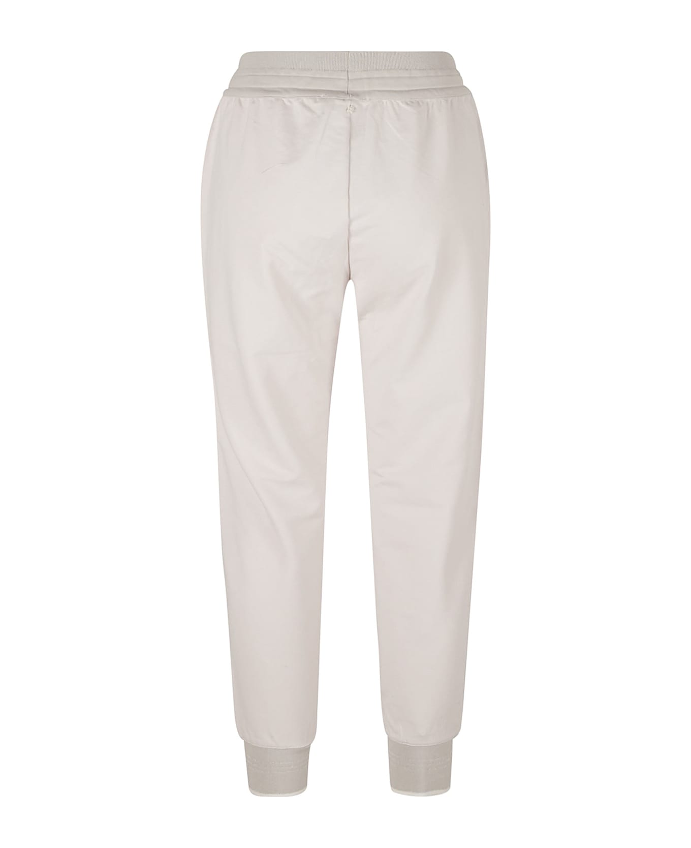 Lorena Antoniazzi Star Patched Elastic Waist Track Pants - Light Grey