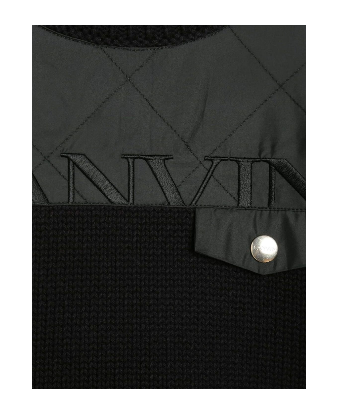 Lanvin Black Cotton Pullover - B Nero
