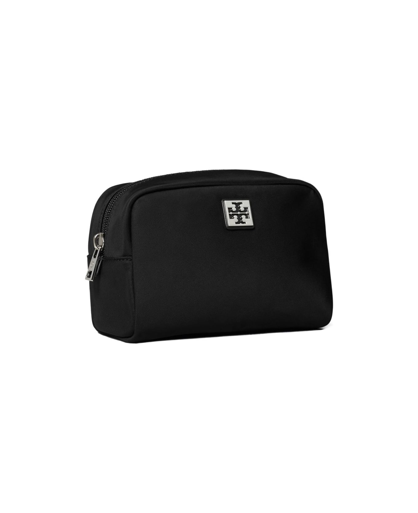 Tory Burch Virginia Nylon Cosmetic Case - Black