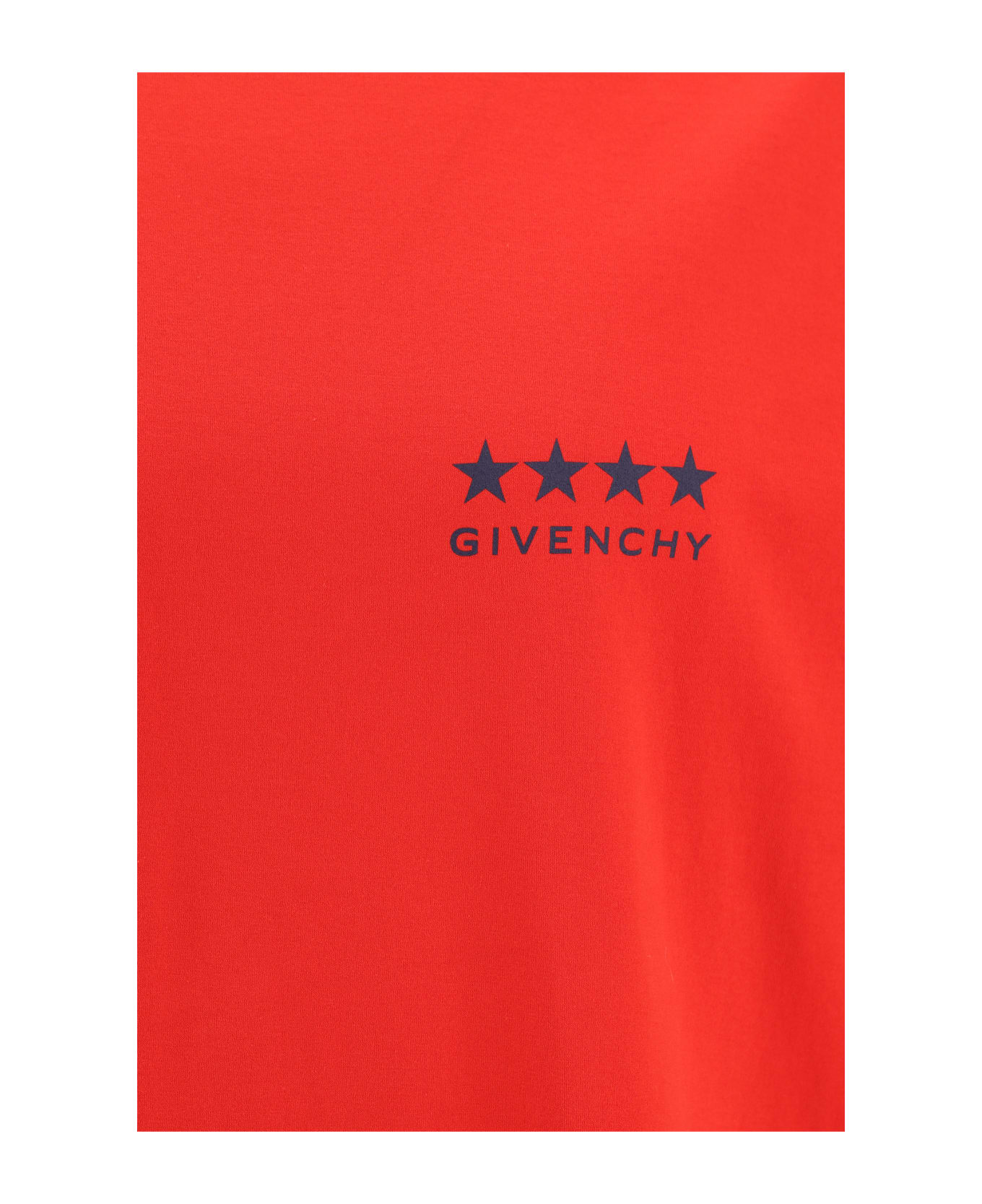 Givenchy 4g Cotton T-shirt - Red