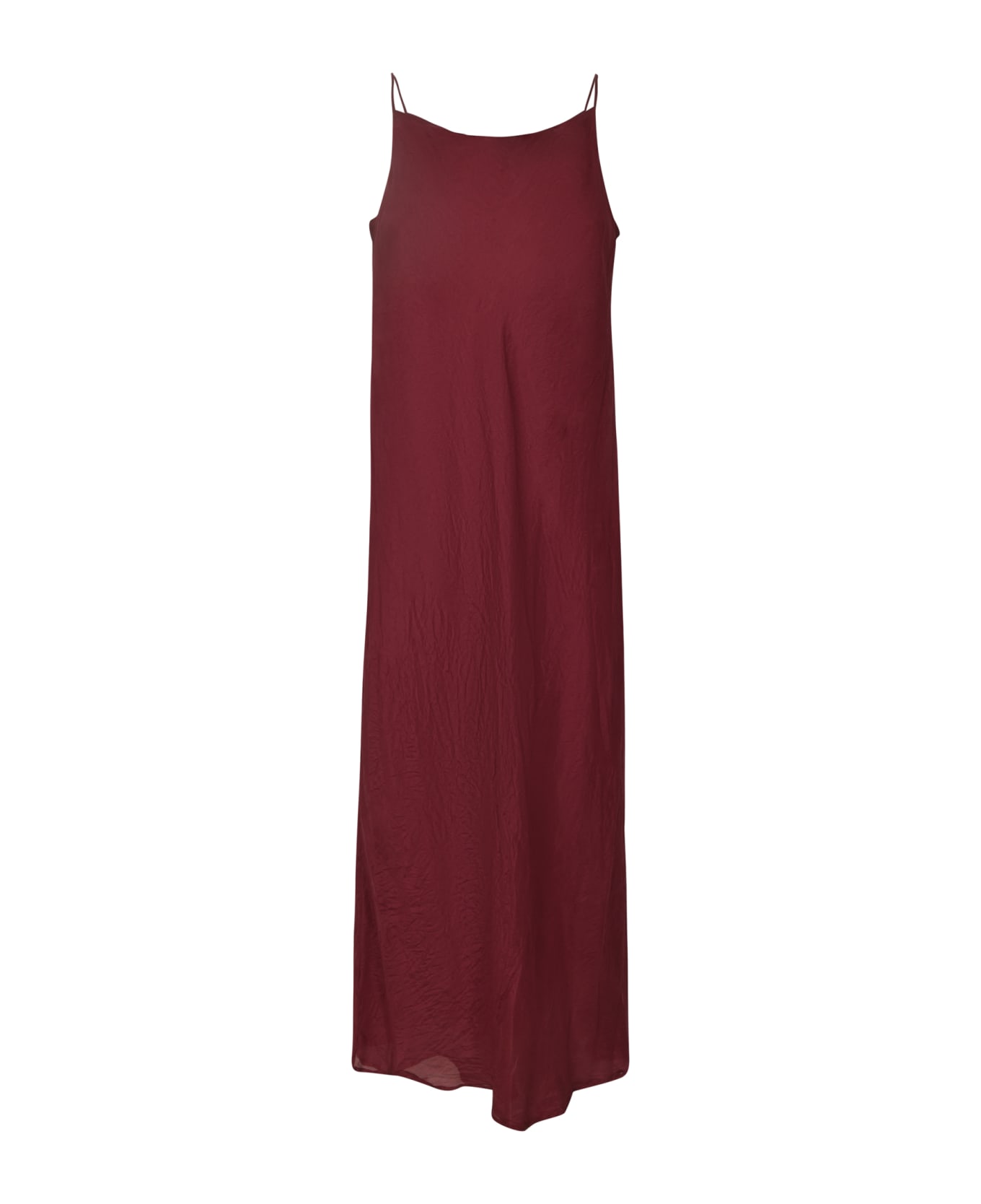 Marc Le Bihan Classic Sleeveless Long-length Dress - Framboise