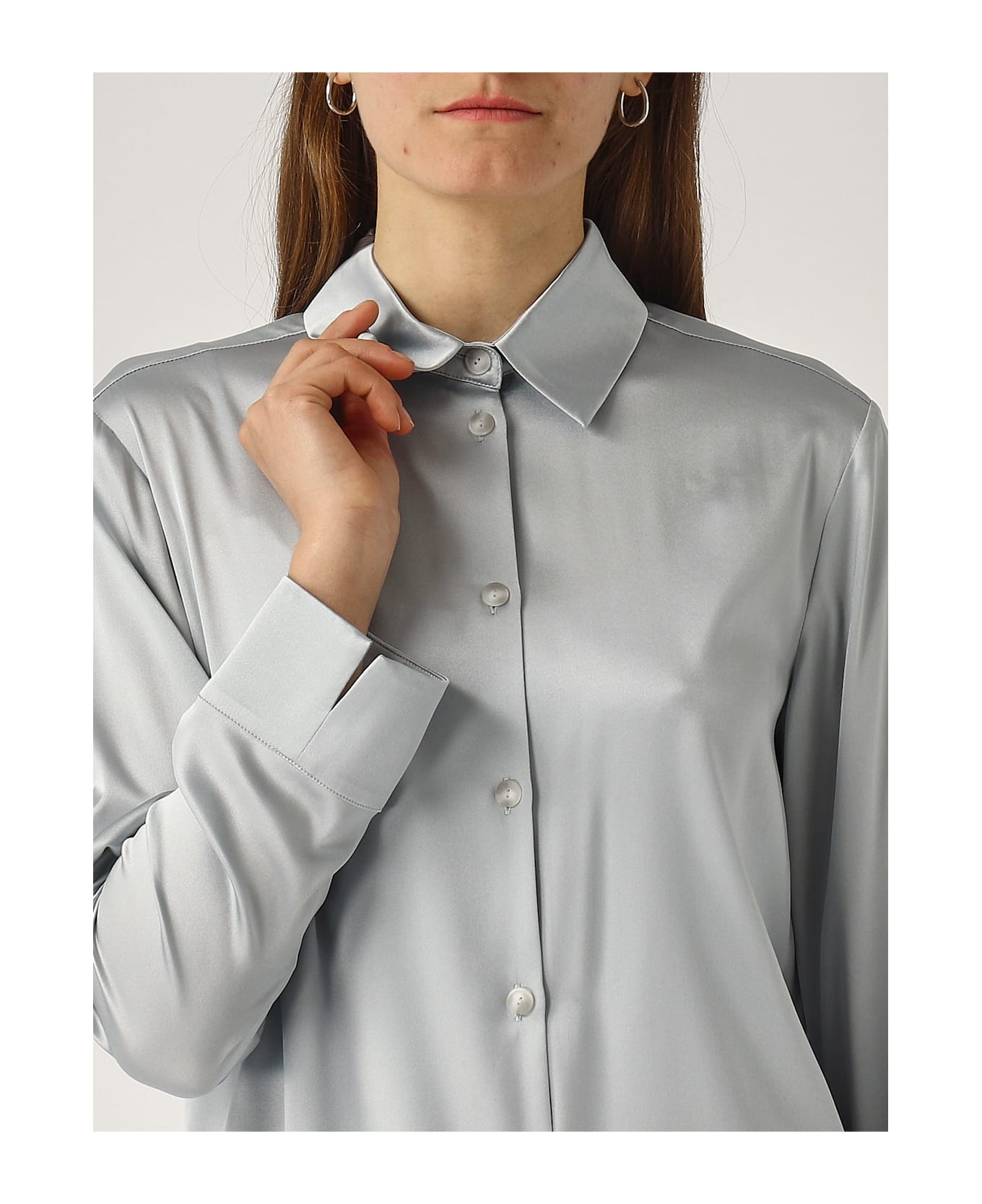 Max Mara Kadiak Shirt - AZZURRO POLVERE