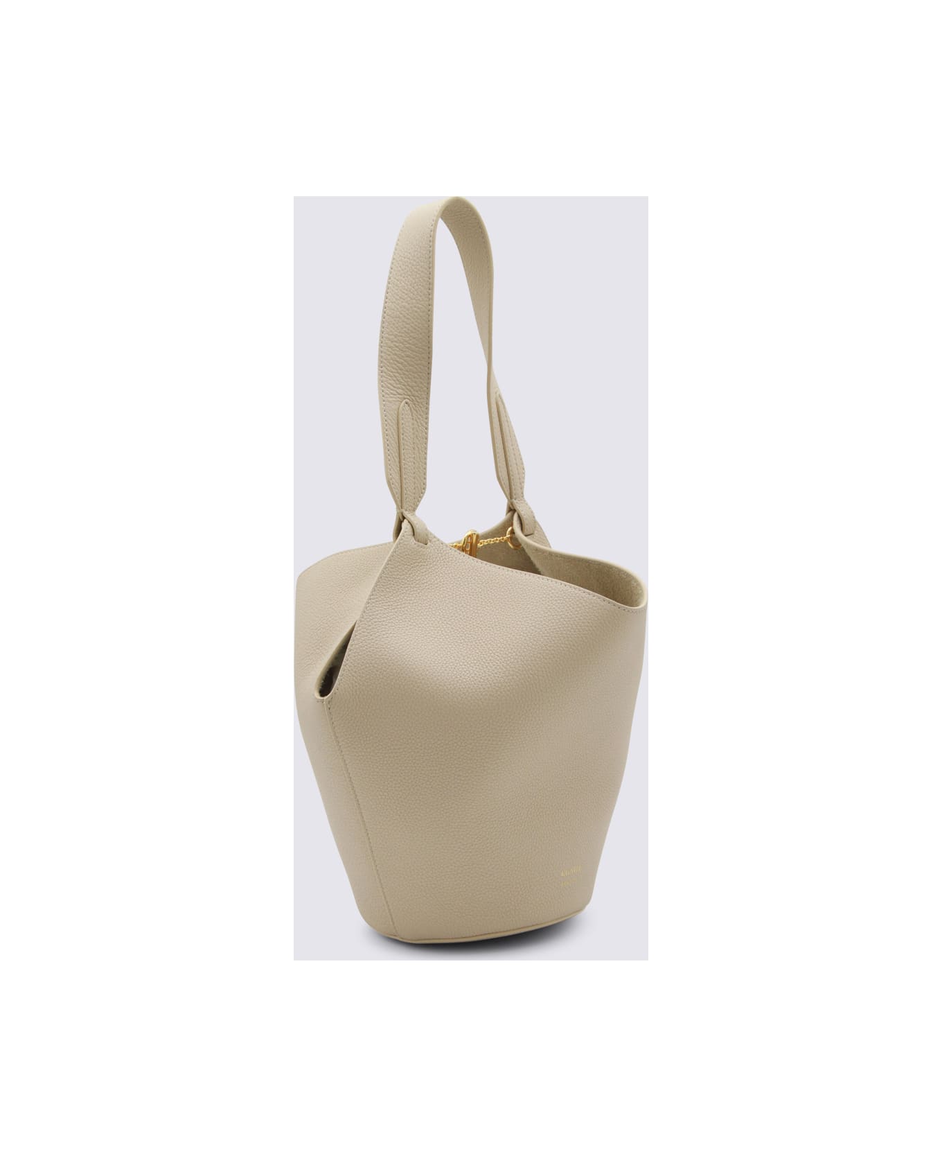 Khaite Ivory Leather Satchel - DARK IVORY