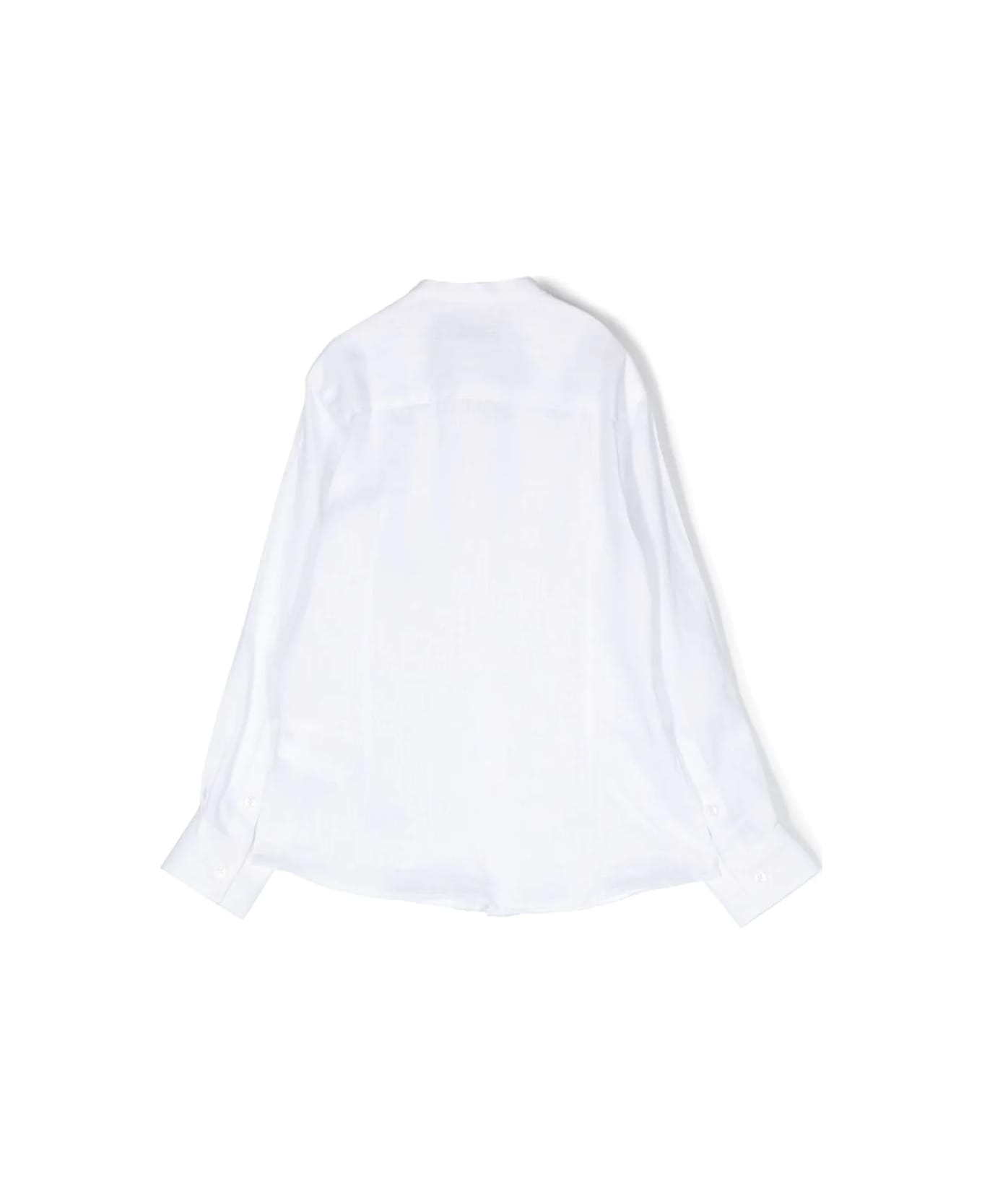 Paolo Pecora Korean Shirt - White シャツ