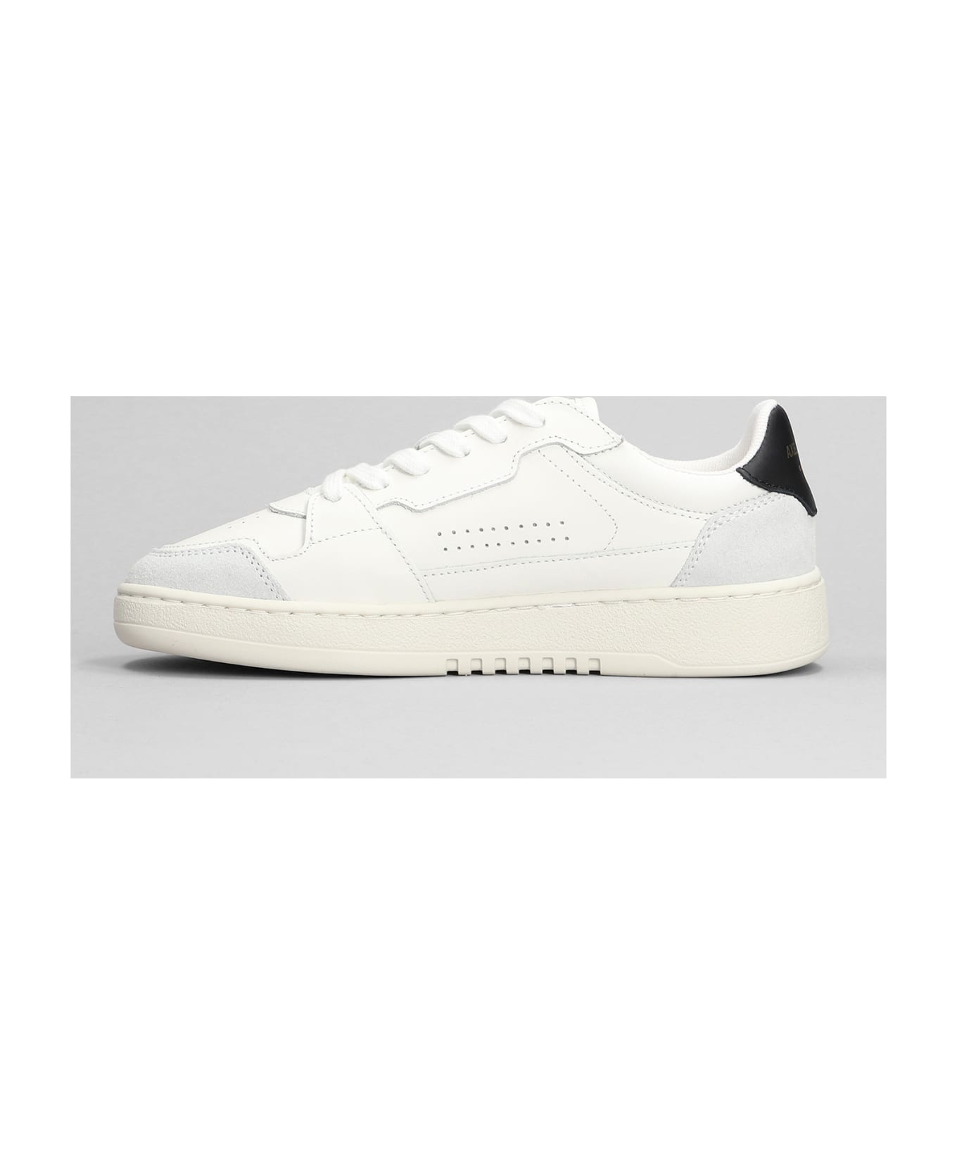 Axel Arigato Dice Lo Sneakers In White Suede And Leather - white スニーカー