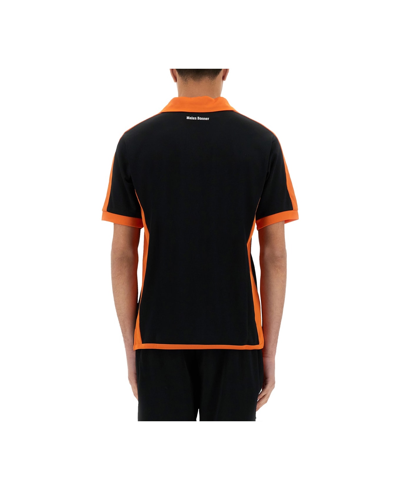 Wales Bonner Jersey Polo. - BLACK