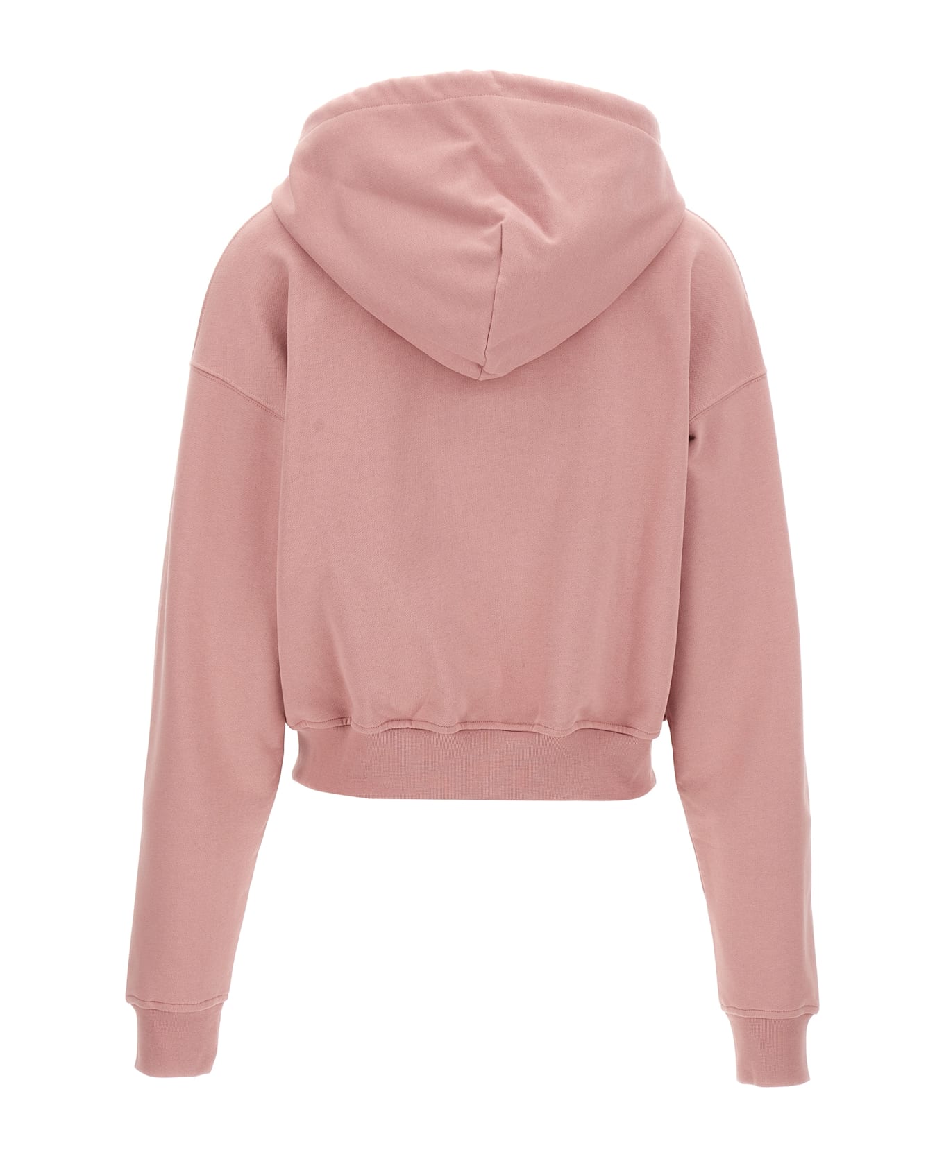 M05CH1N0 Jeans Hoodie - Pink