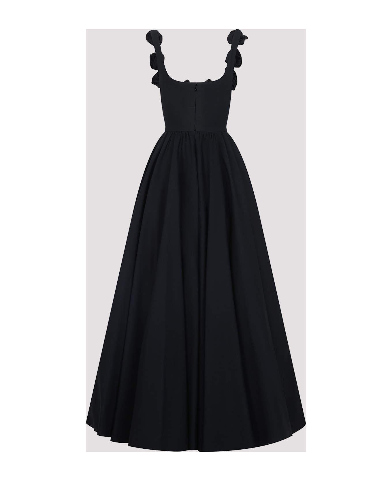 Giambattista Valli Cotton Long Dress - Black