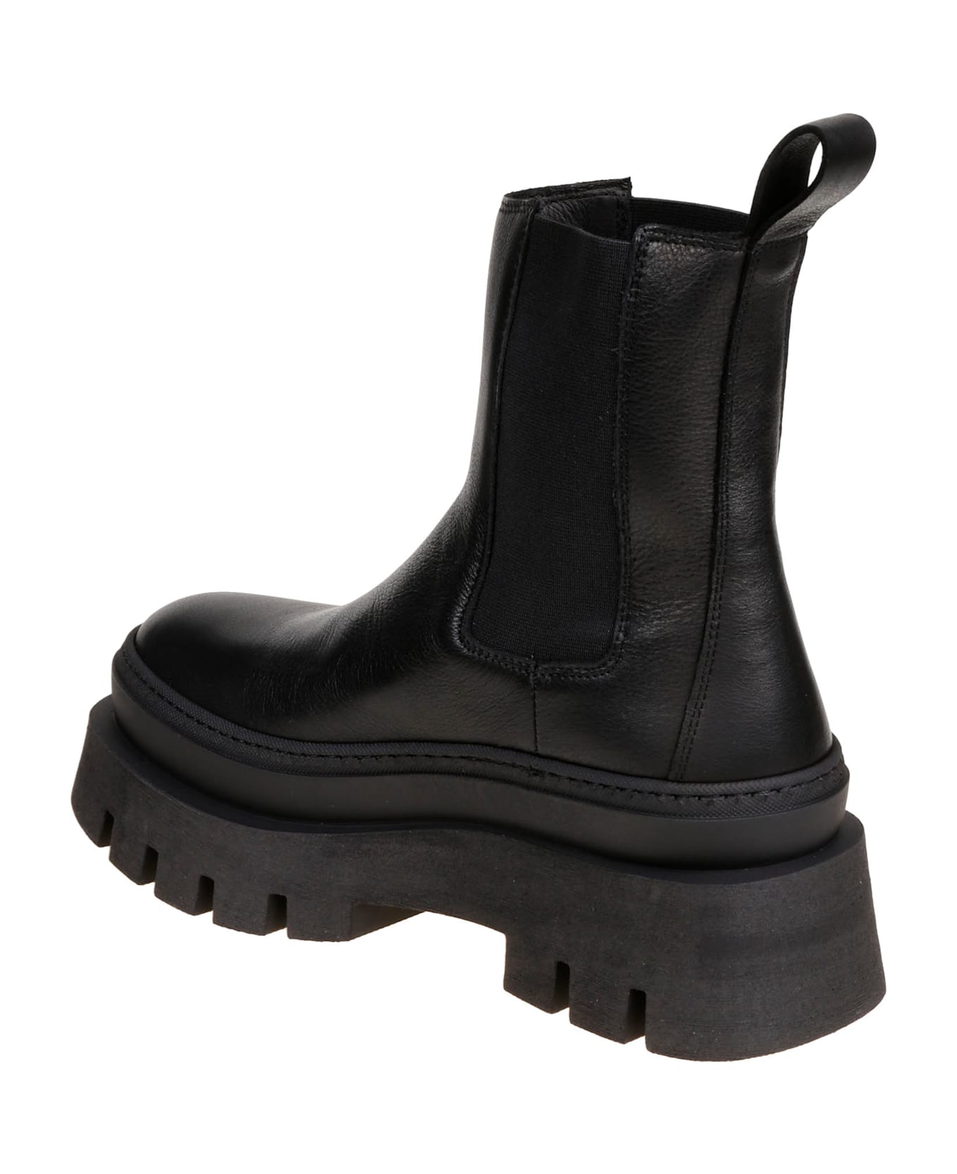 Copenhagen Leather Chelsea Boot - Blk Black