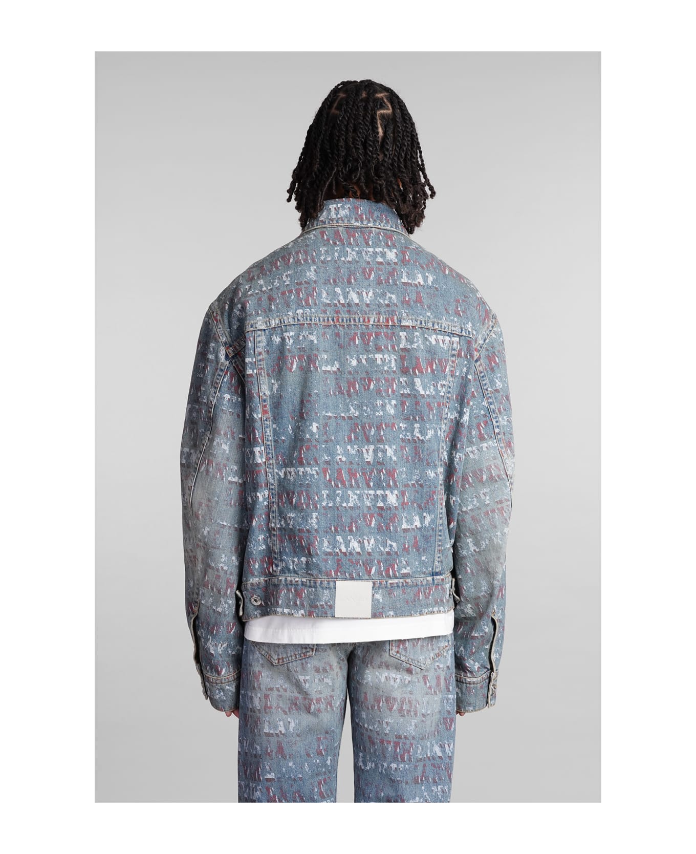 Lanvin Denim Jackets In Blue Cotton - blue