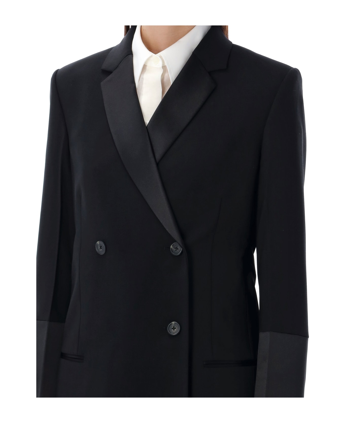 Helmut Lang Tuxedo Jacket - BLACK