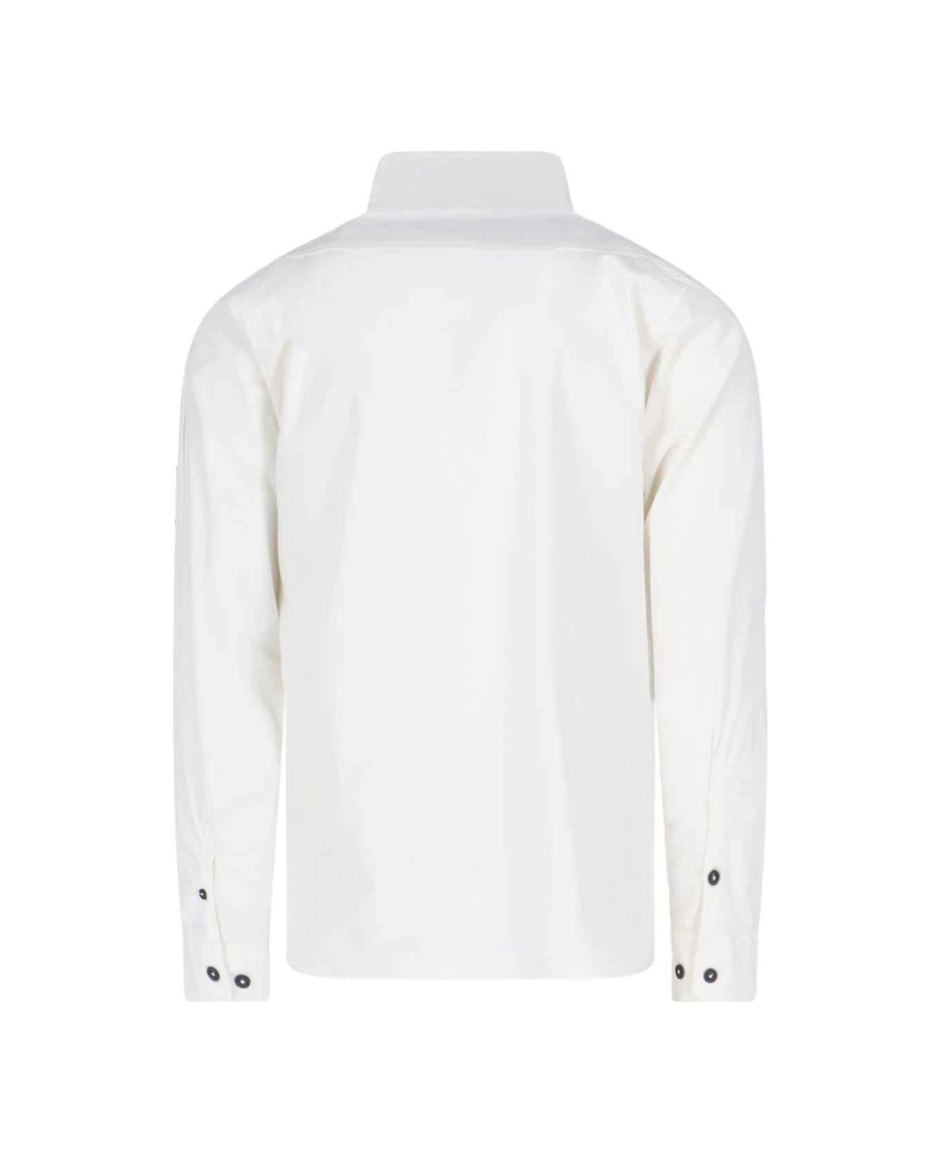 C.P. Company 'lens' Detail Shirt - White シャツ