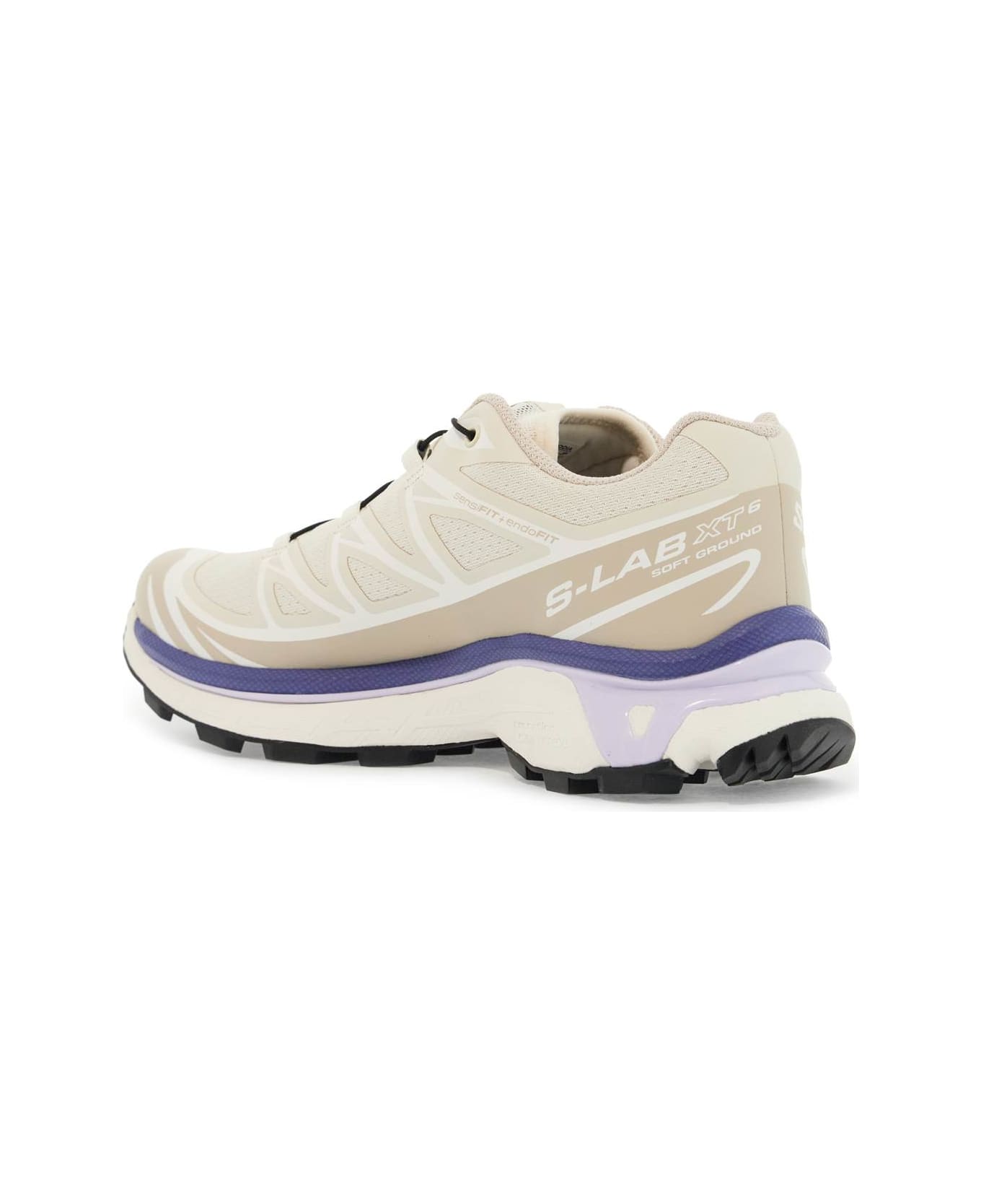 Salomon Xt-6 Sneakers - ALMOND MILK SILVER CLOUD LIBERTY