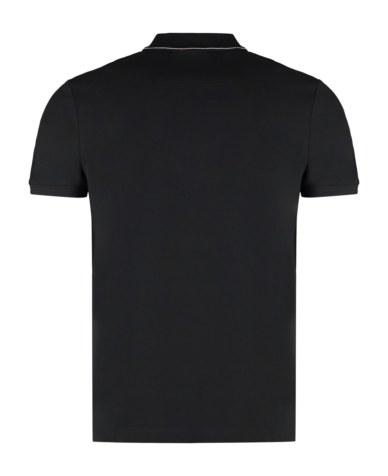 Hugo Boss Cotton-piqué Polo Shirt - black