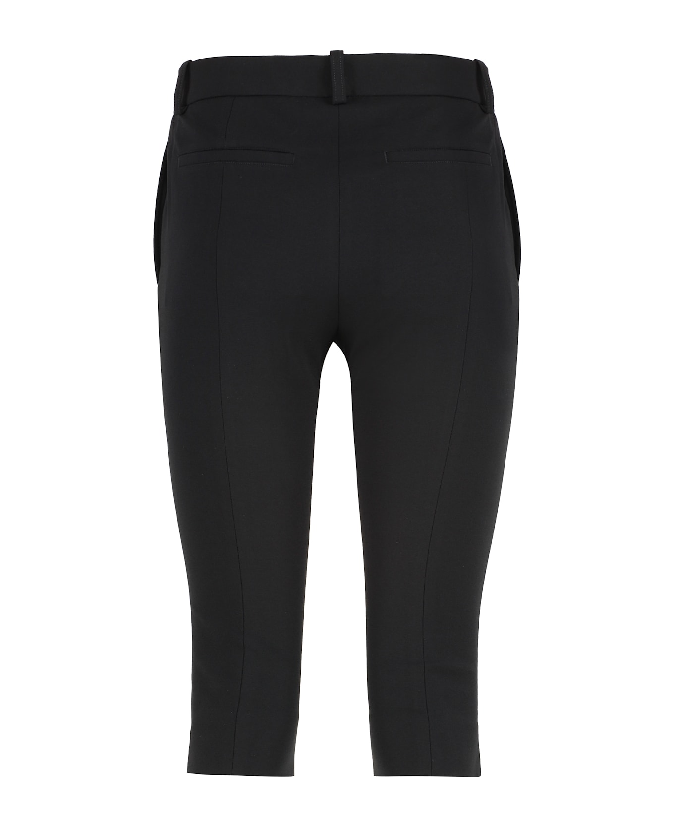 Totême Crêpe Bermuda - black